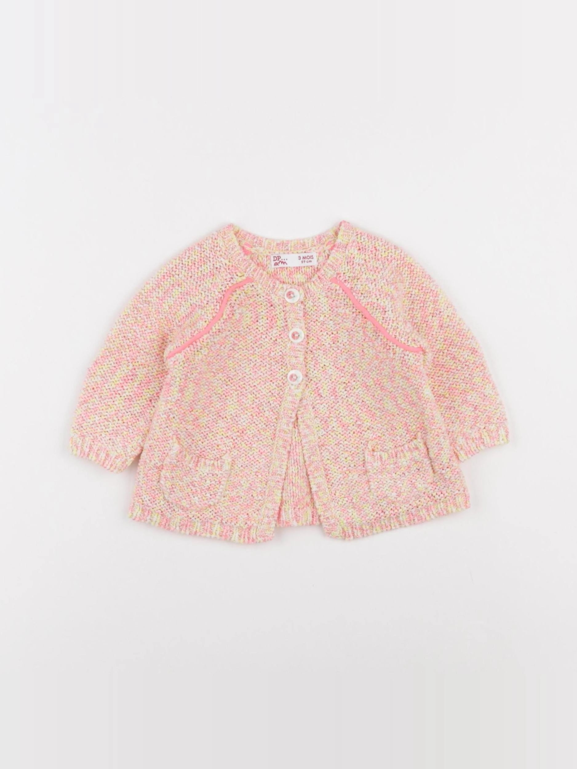 DPAM - gilet orange - 3 mois