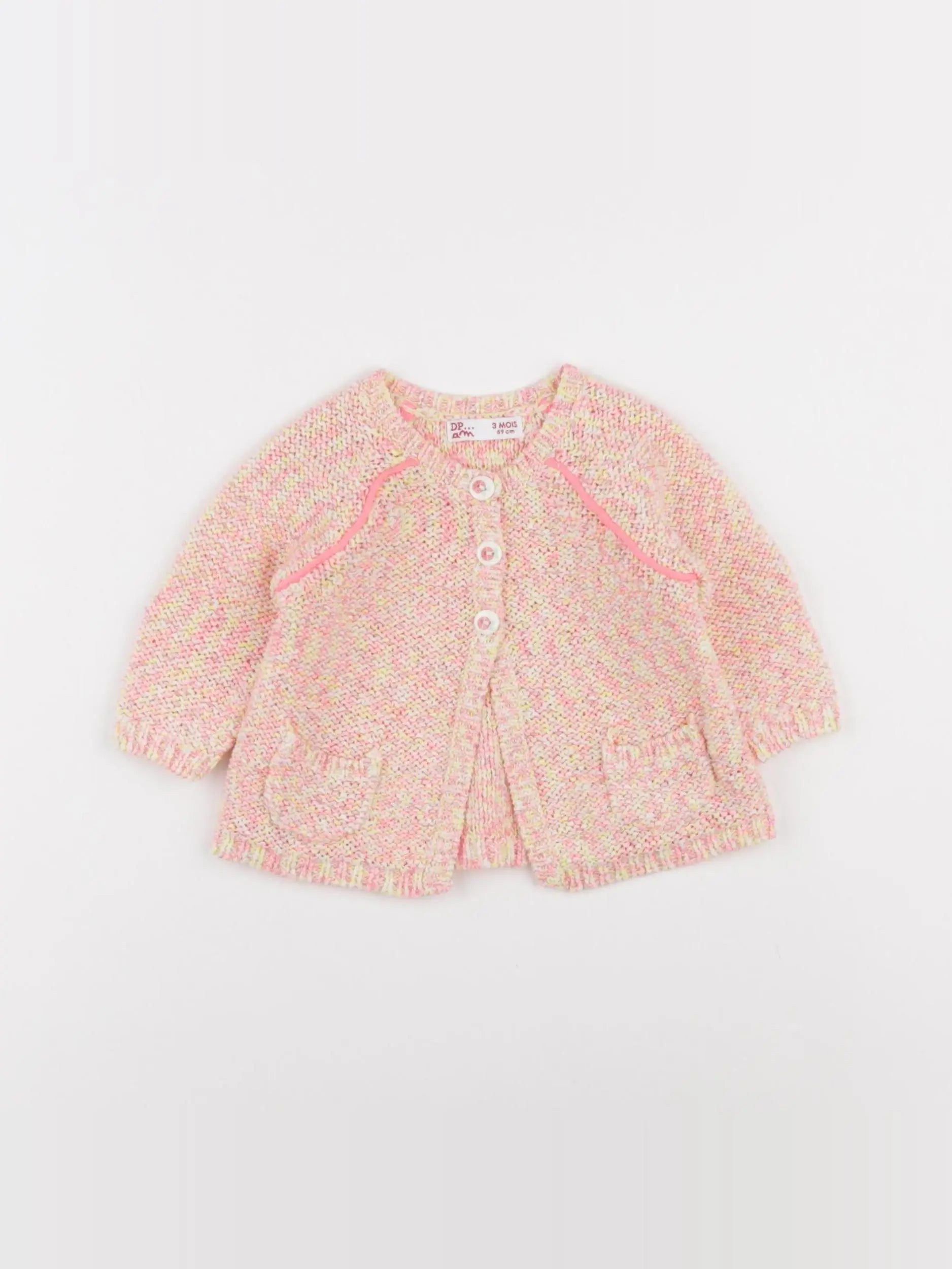 DPAM - gilet orange - 3 mois