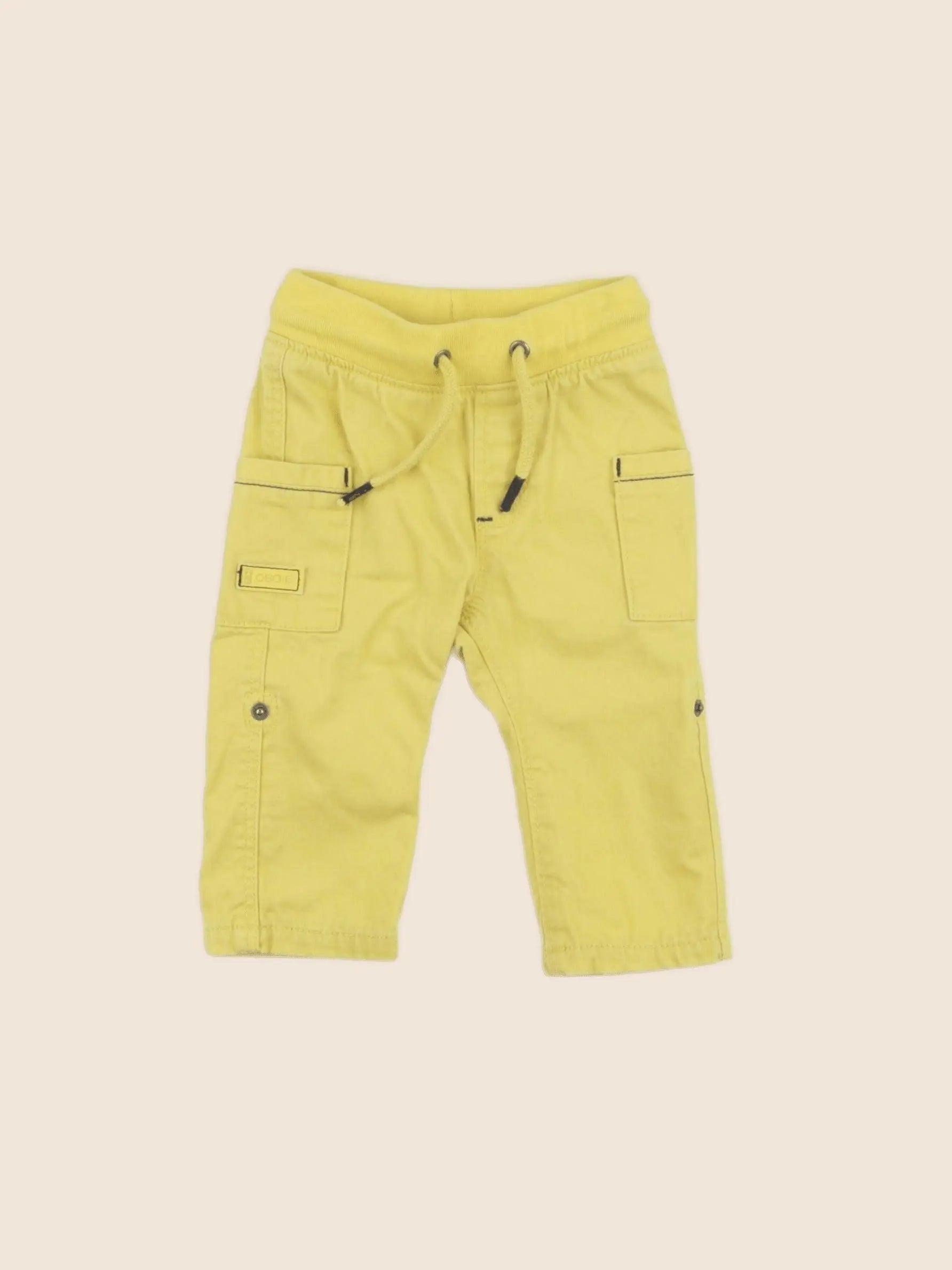 Obaïbi - pantalon jaune - 3 mois
