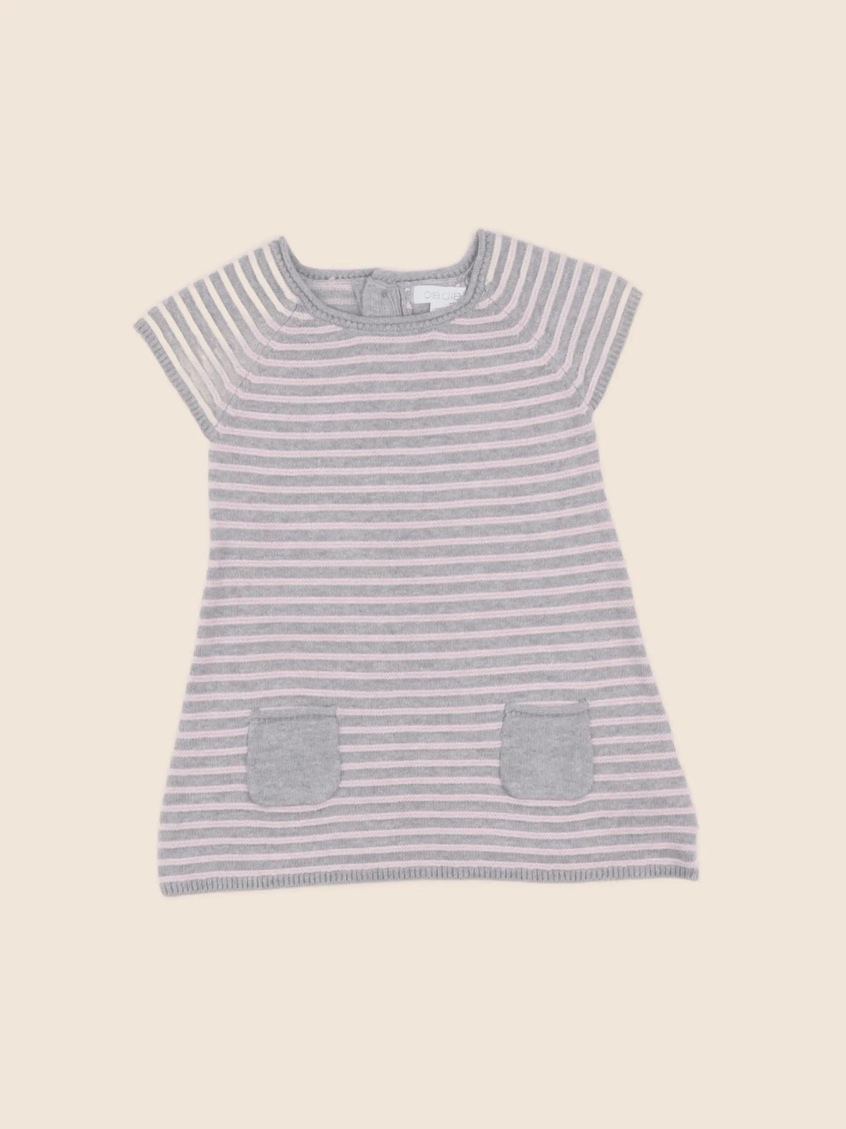 Obaïbi - robe gris - 6 mois