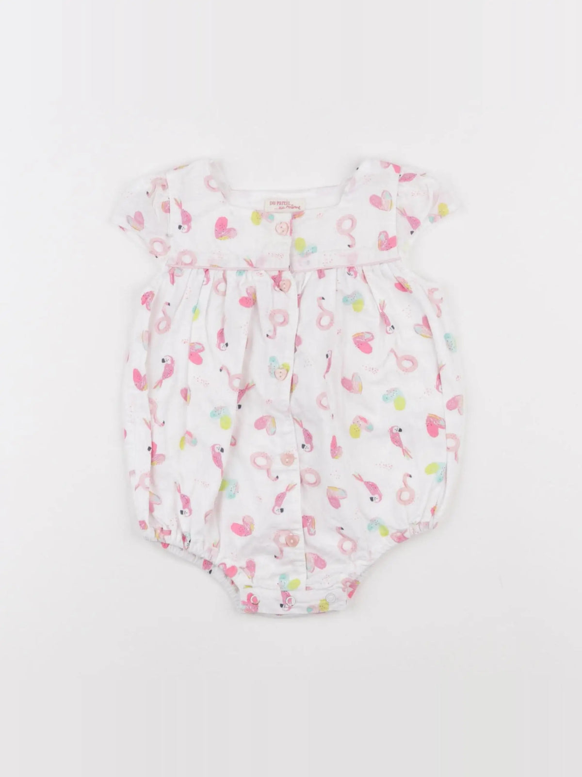 DPAM - combinaison multicolore - 6 mois