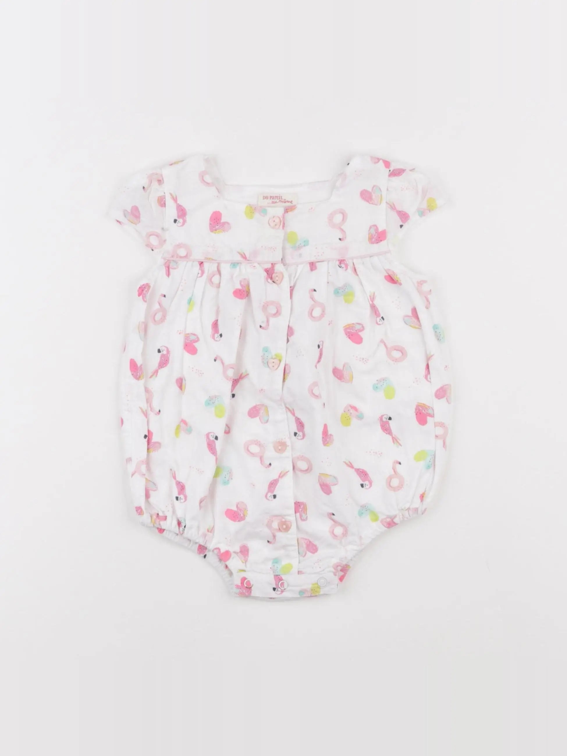 DPAM - combinaison multicolore - 6 mois