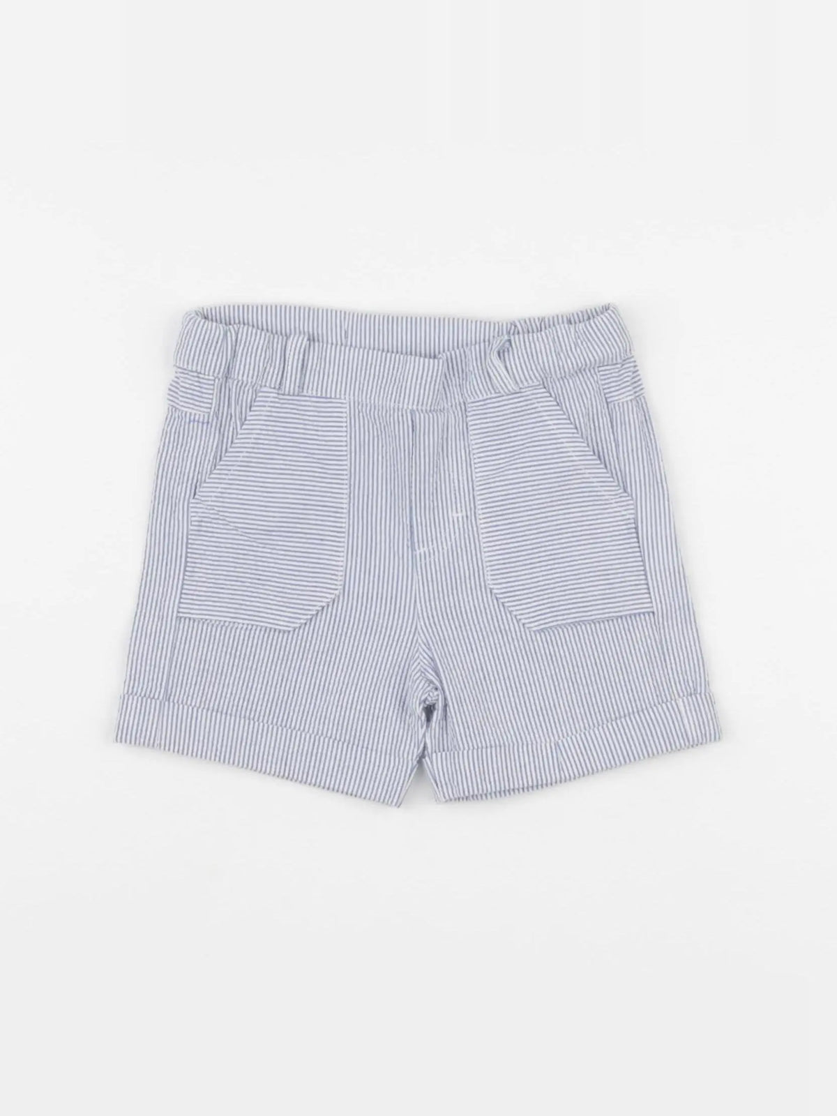 Tartine & Chocolat - short bleu - 12 mois