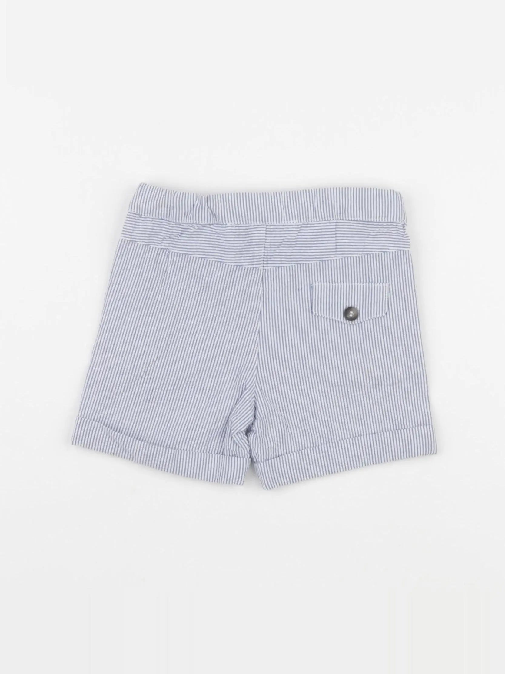 Tartine & Chocolat - short bleu - 12 mois