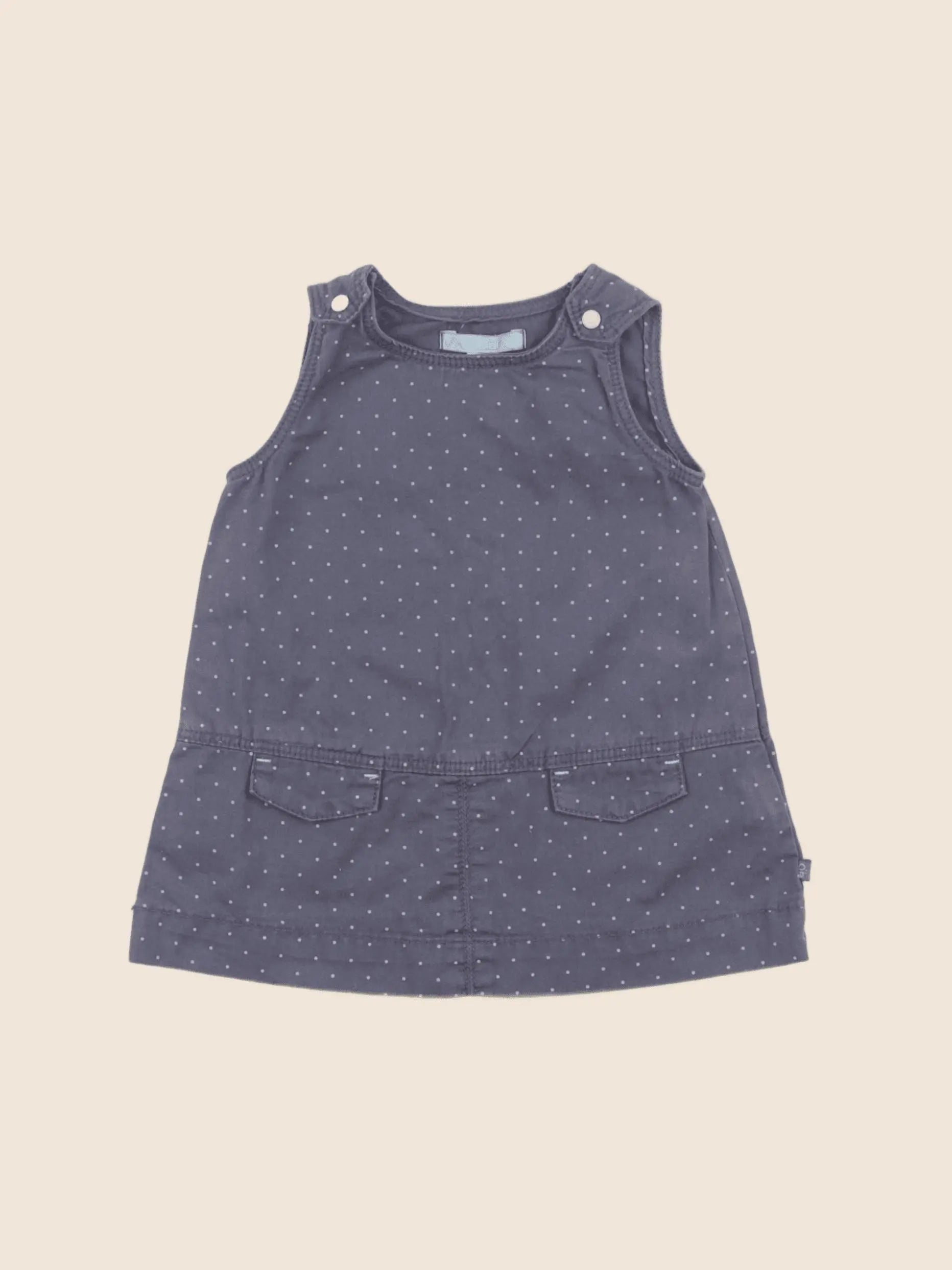 Obaïbi - robe gris - 6 mois