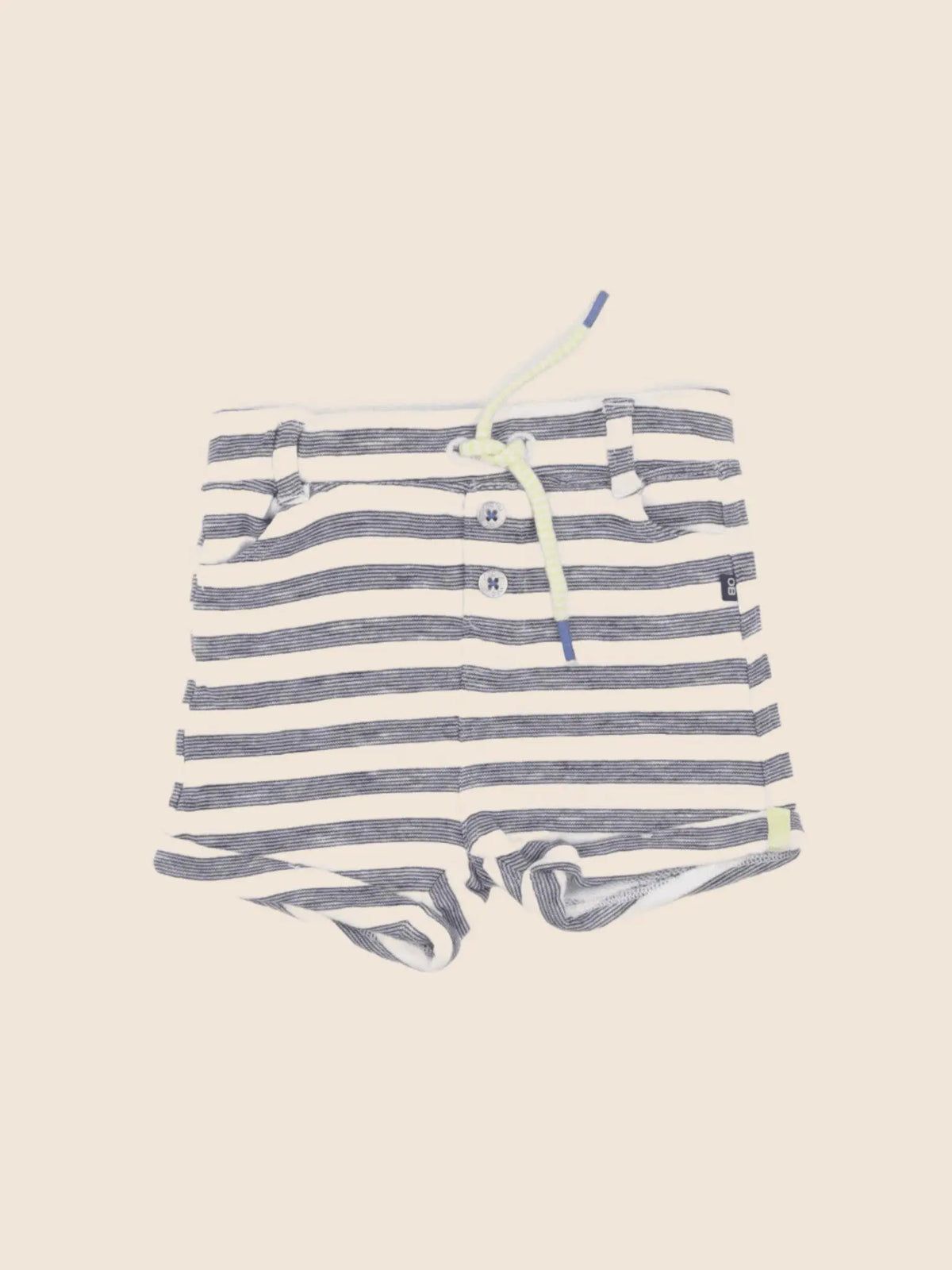 Obaïbi - short bleu - 6 mois