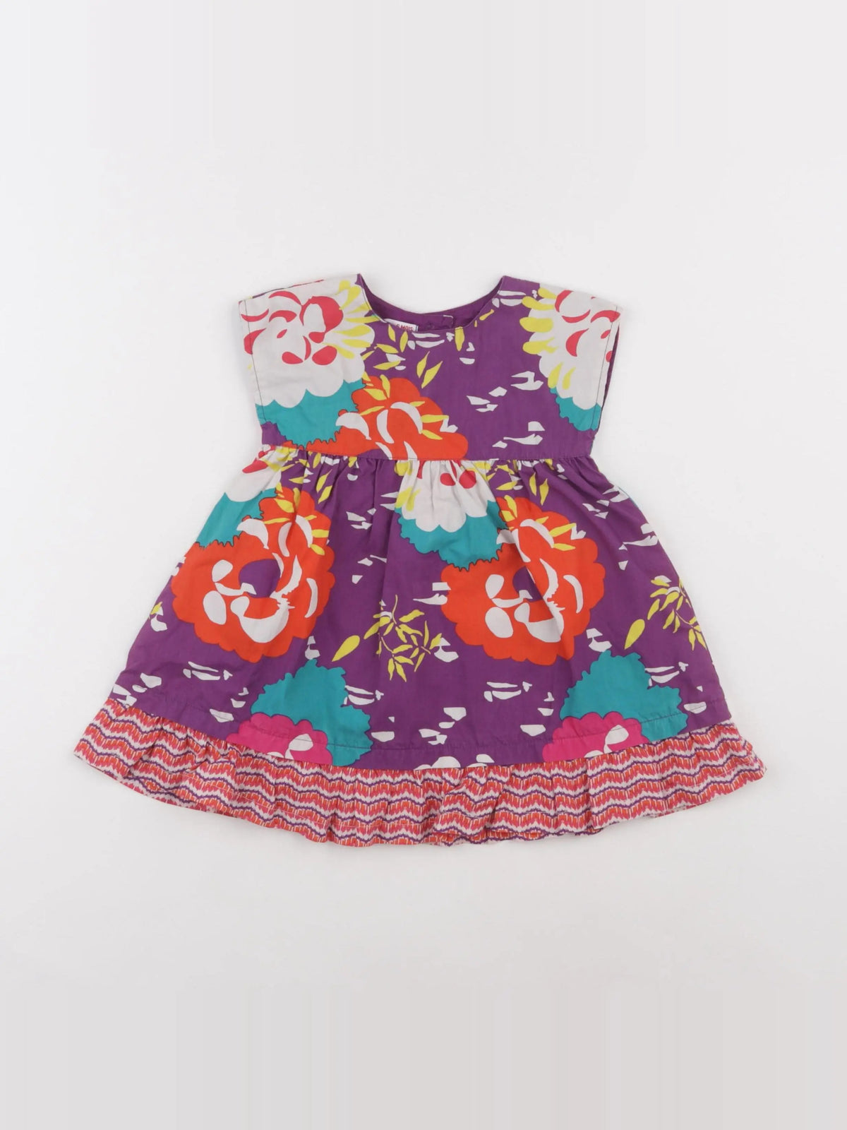 DPAM - robe multicolore - 6 mois