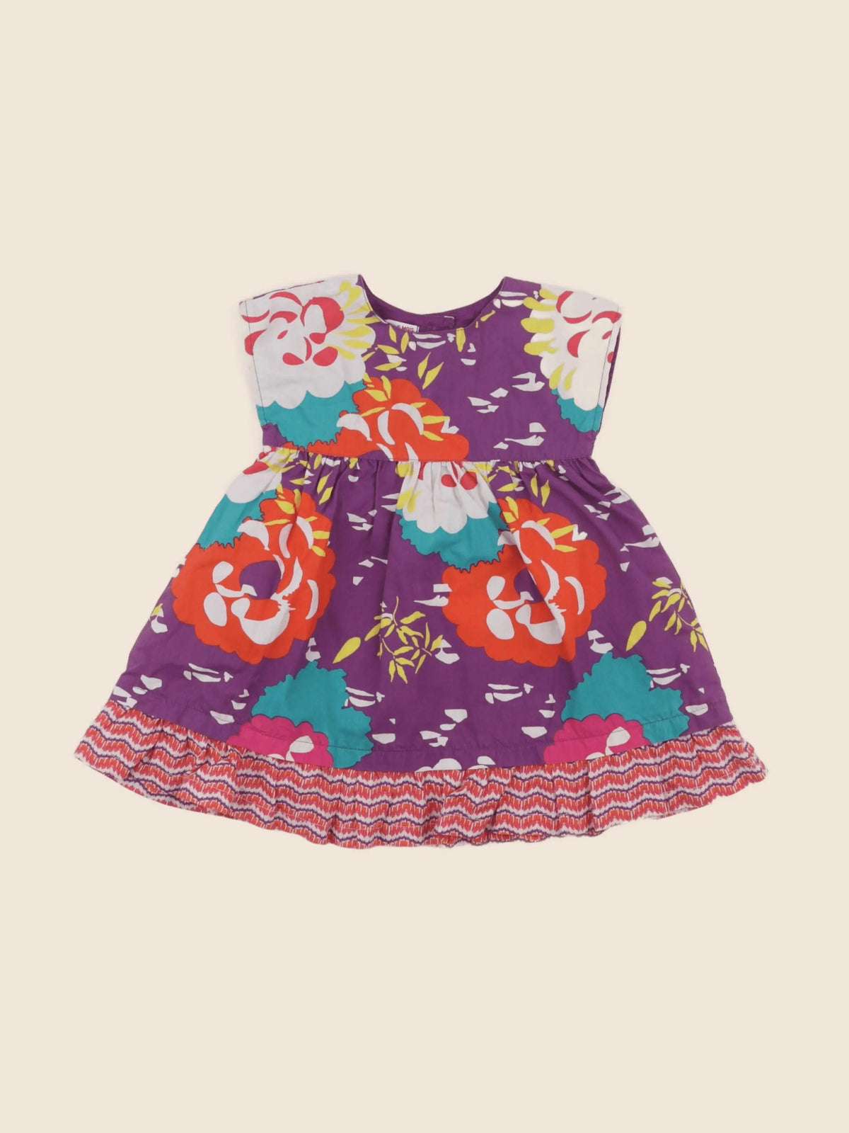 DPAM - robe multicolore - 6 mois