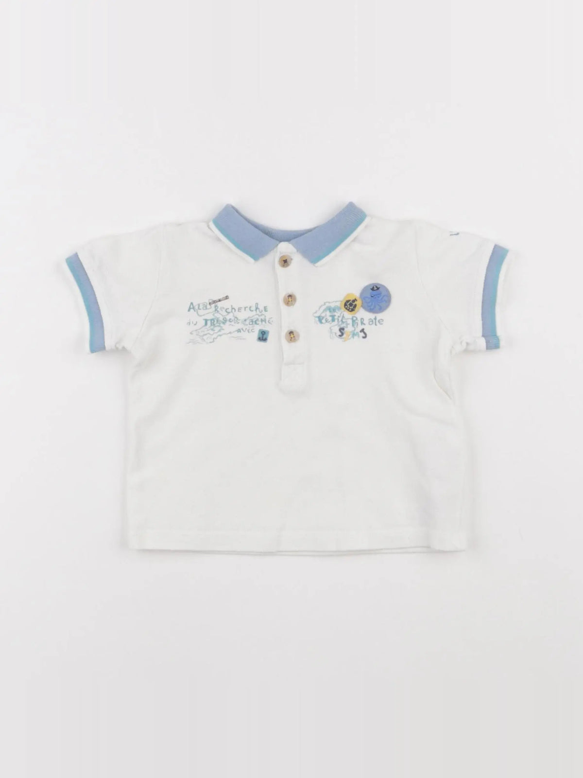 Sergent Major - polo multicolore - 6 mois