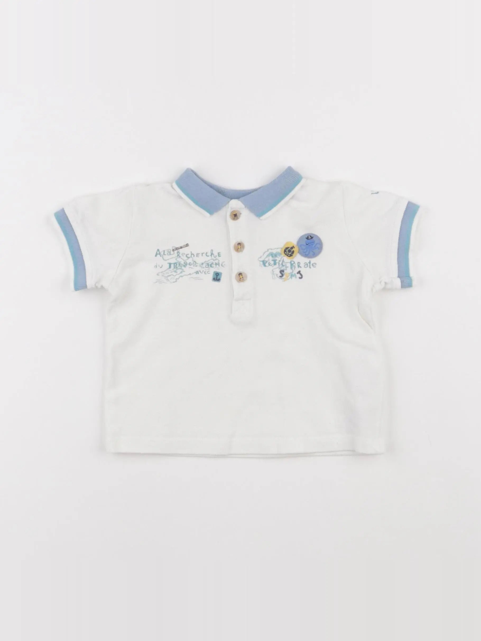 Sergent Major - polo multicolore - 6 mois