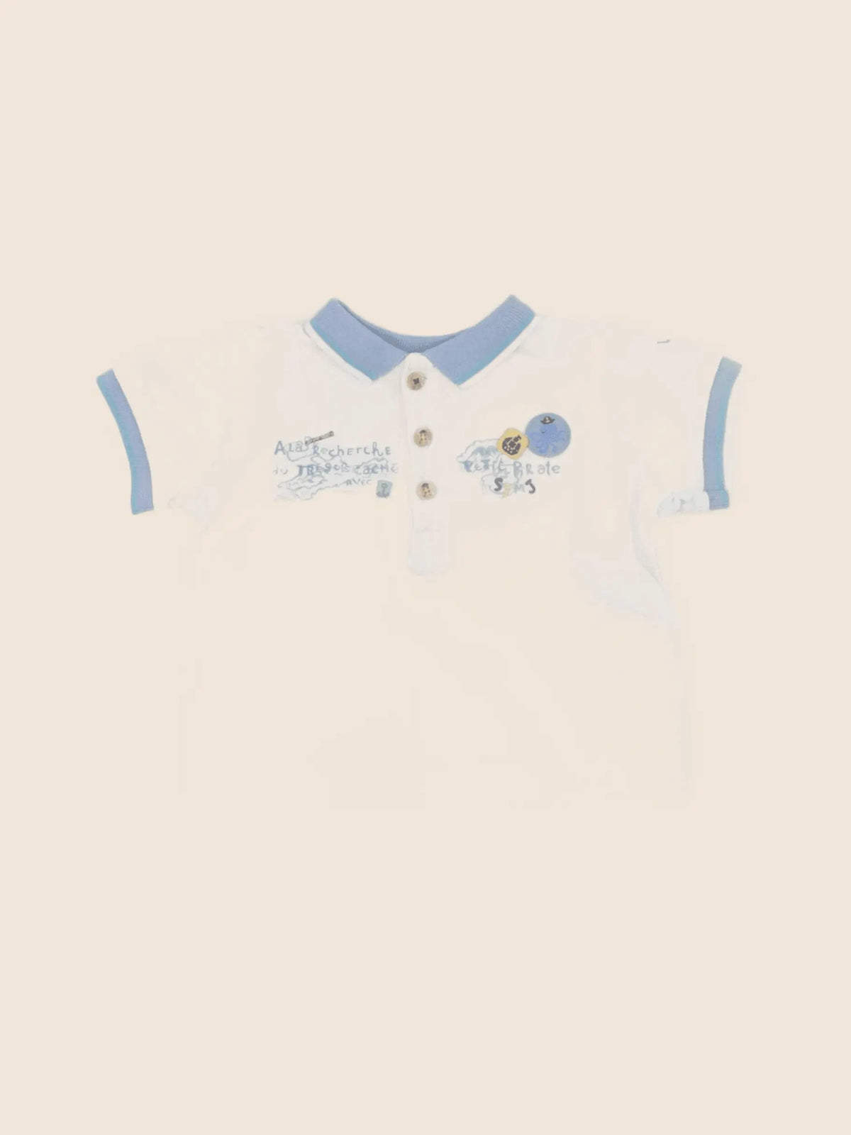 Sergent Major - polo multicolore - 6 mois