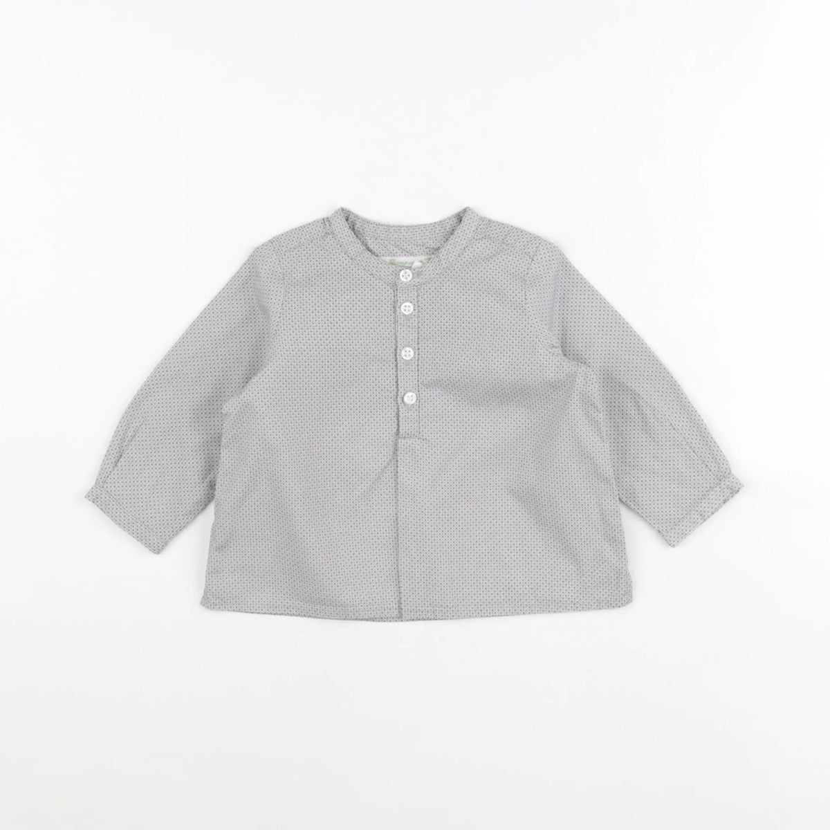 Bonpoint - blouse gris - 6 mois