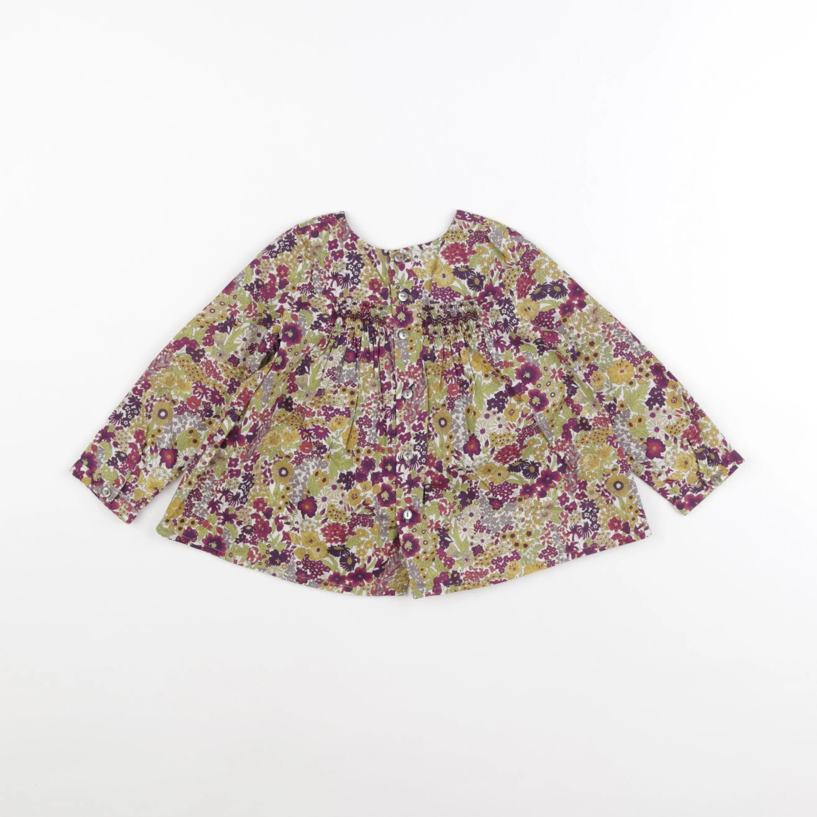 Bonpoint - blouse multicolore - 18 mois