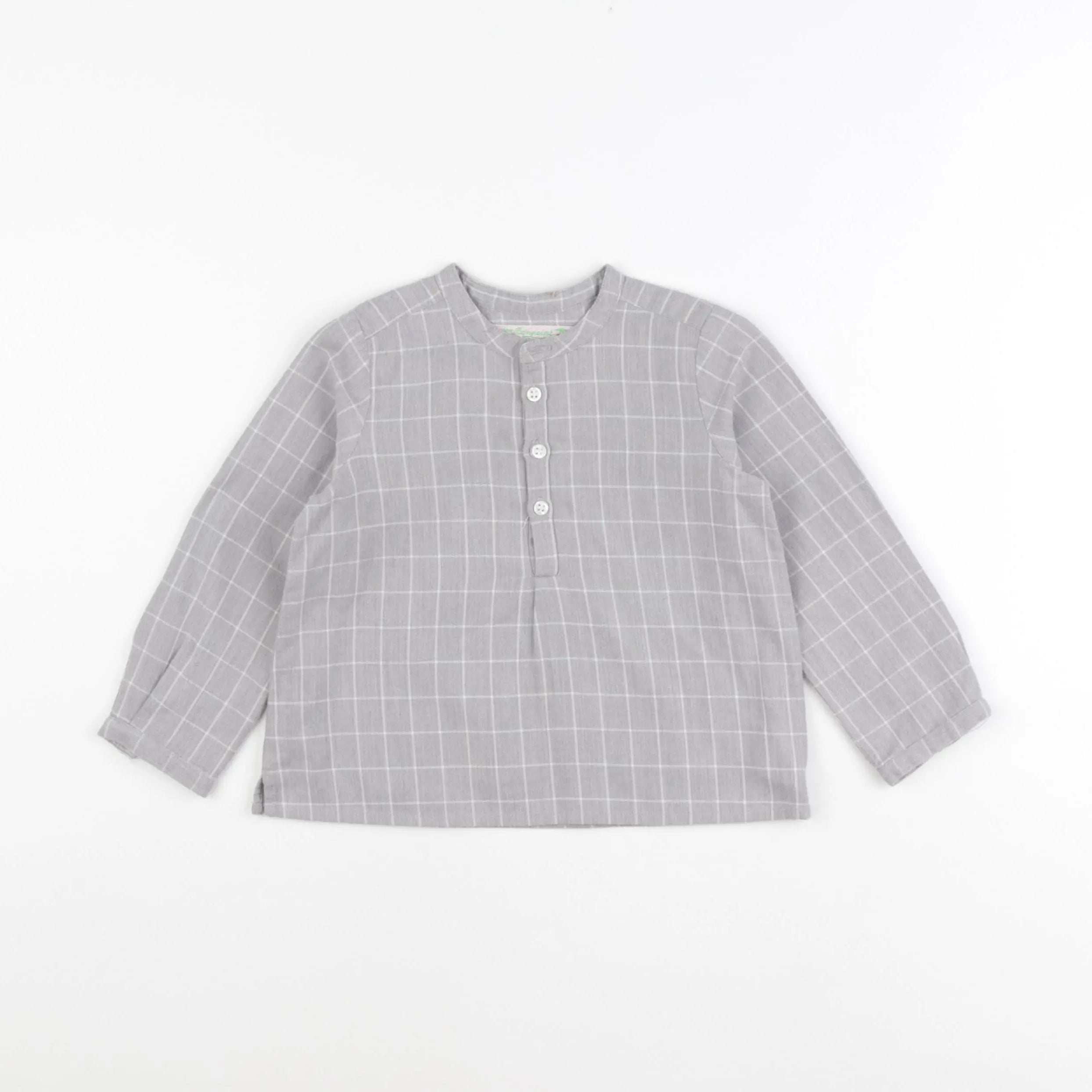 Bonpoint - blouse gris - 2 ans