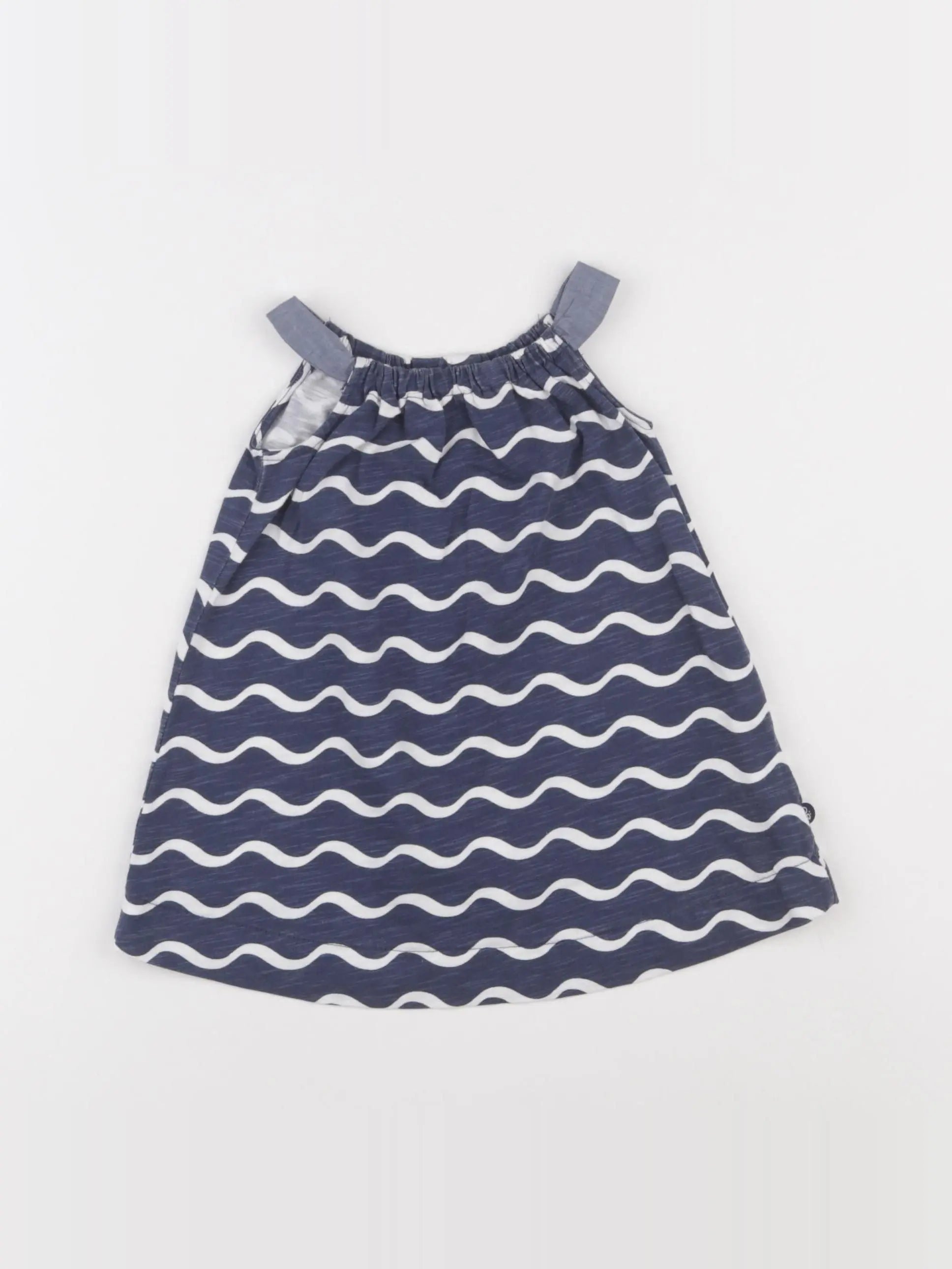 Obaïbi - robe bleu - 6 mois