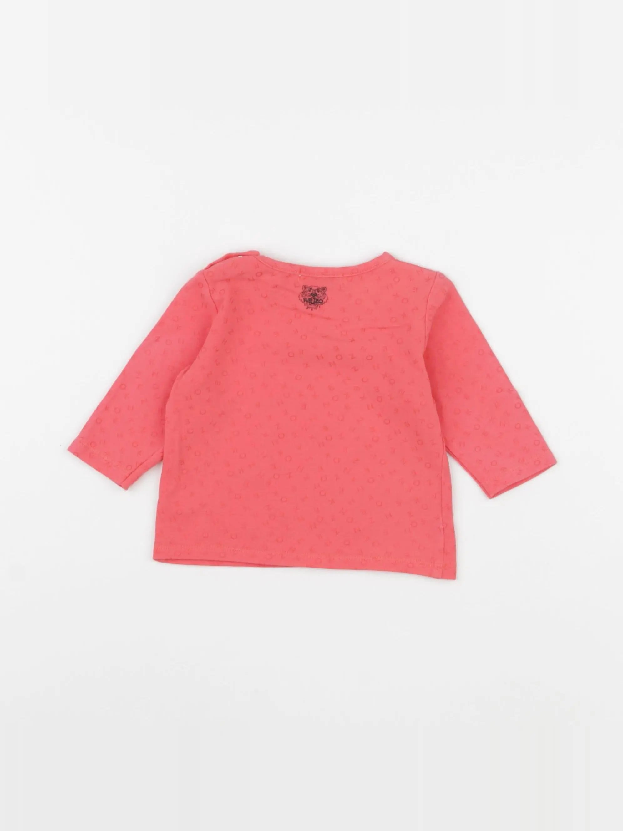 Kenzo - tee-shirt rose - 6 mois