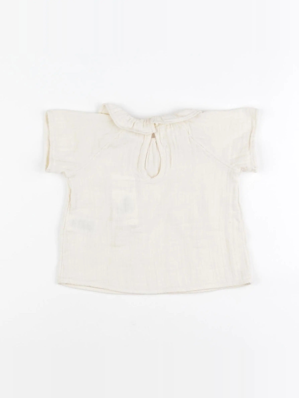 Petit Bateau - blouse beige - 6 mois