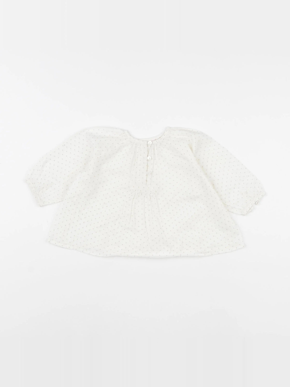 Bonpoint - blouse blanc - 6 mois
