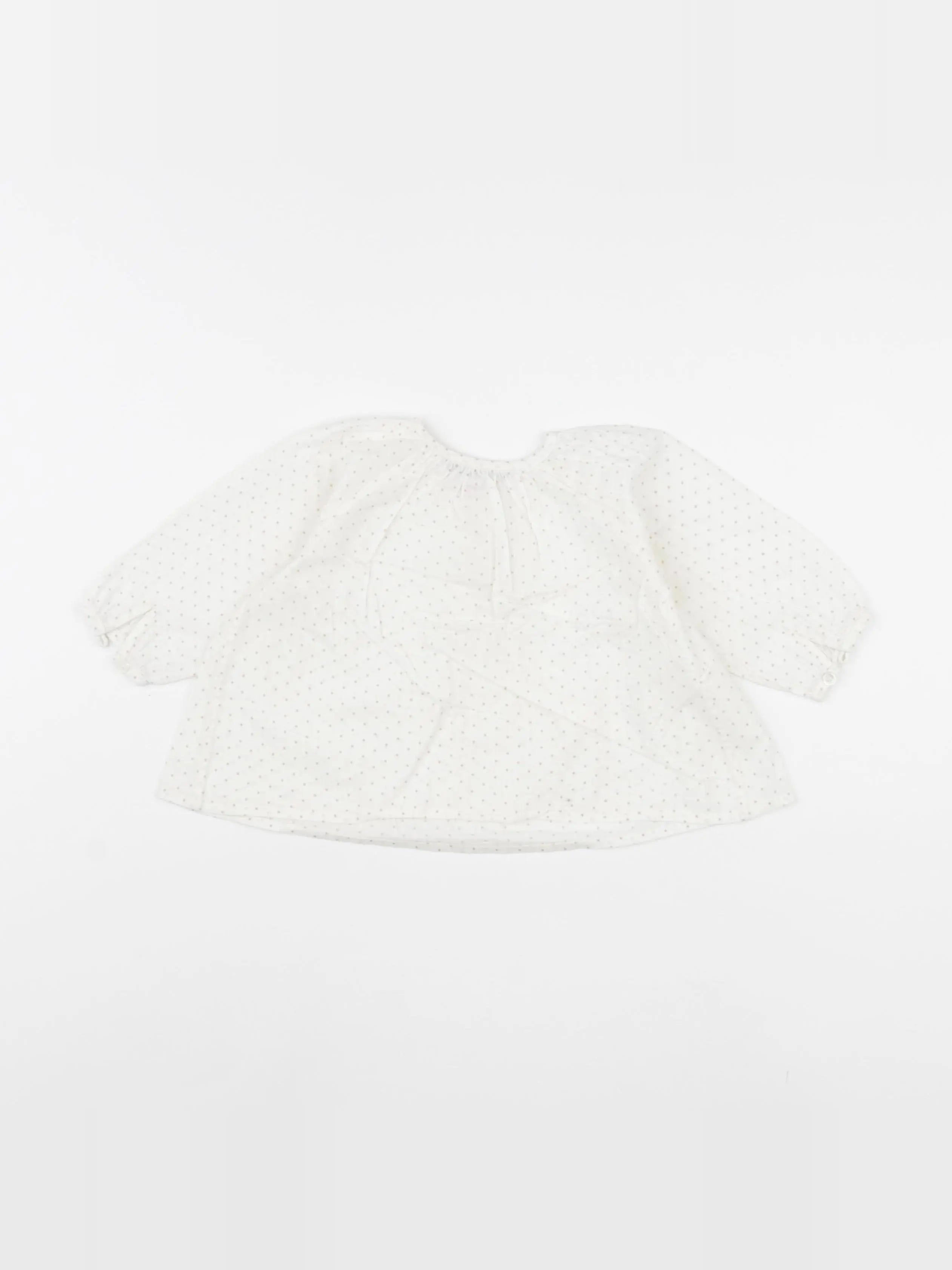 Bonpoint - blouse blanc - 6 mois