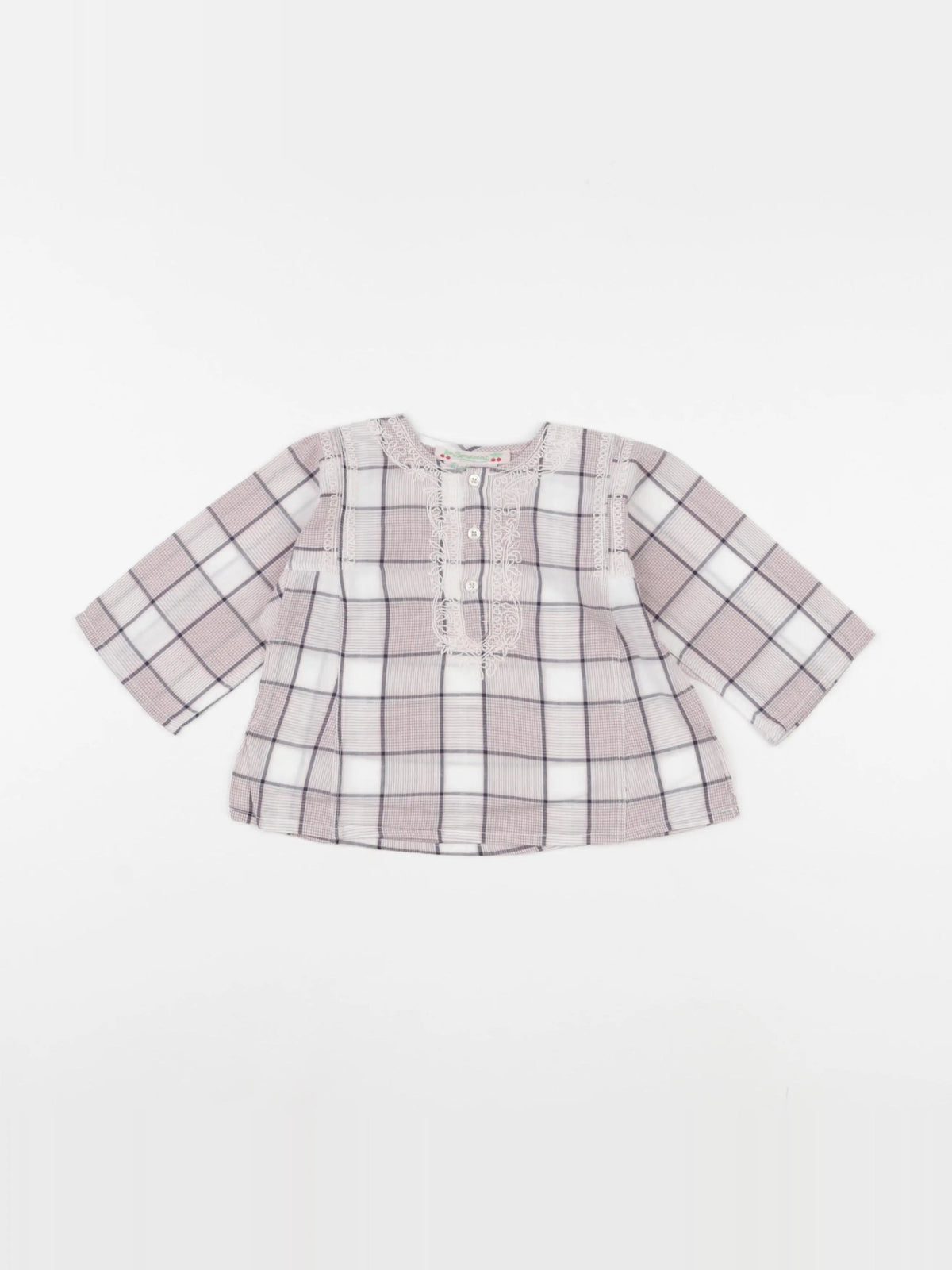 Bonpoint - blouse rose - 6 mois