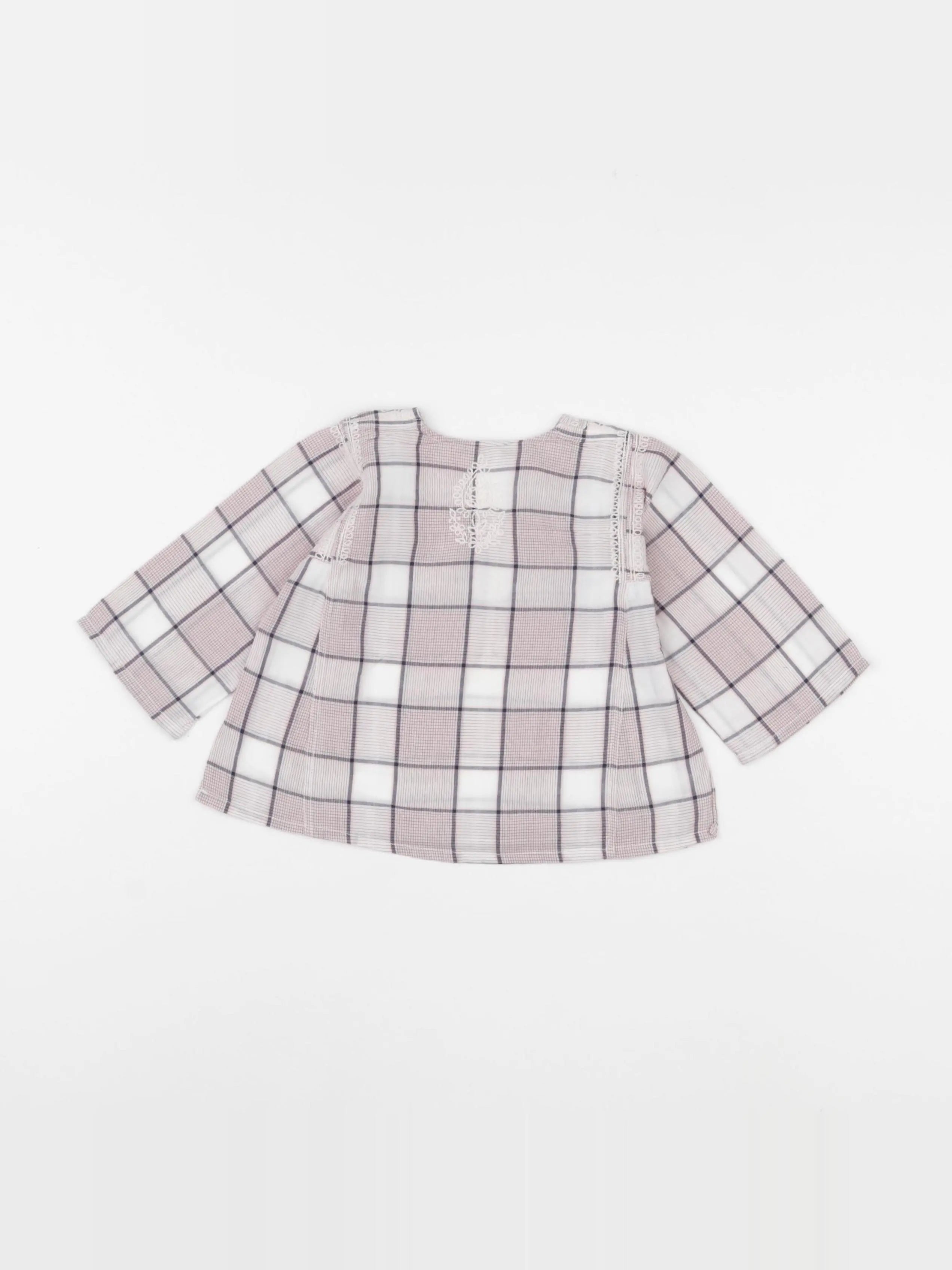 Bonpoint - blouse rose - 6 mois