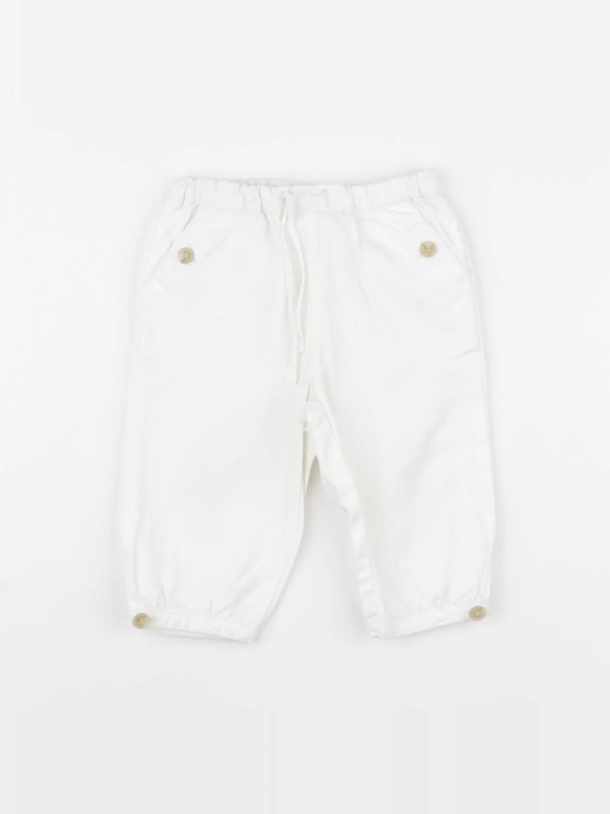 Bonpoint - pantalon blanc - 6 ans