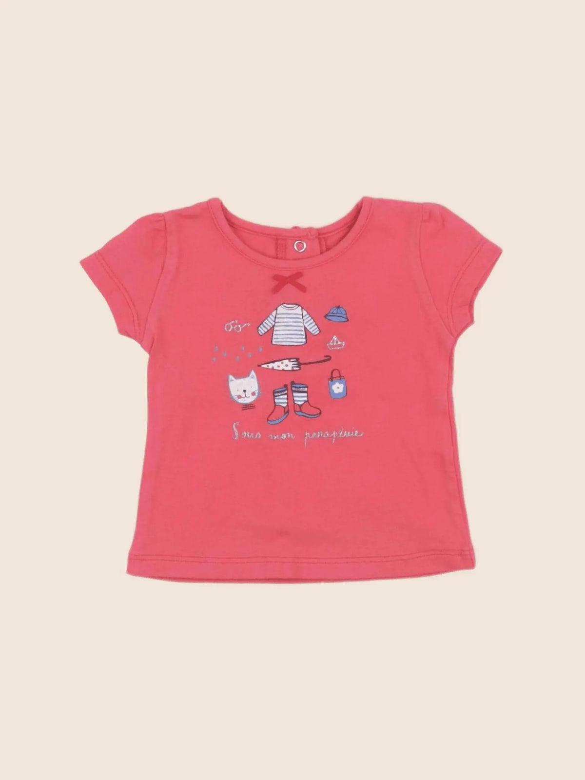 Absorba - tee-shirt multicolore - 3 mois