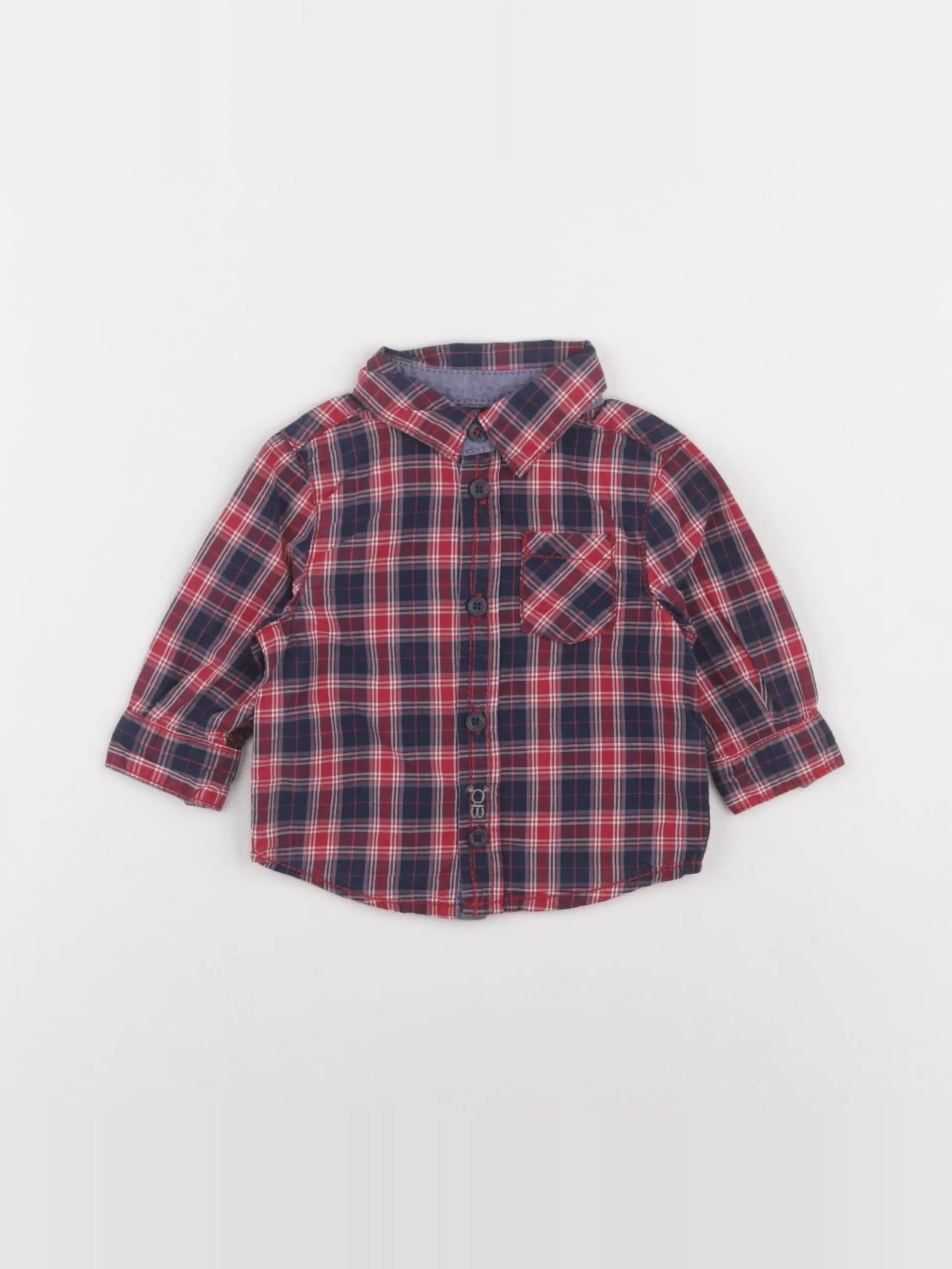 Obaïbi - chemise multicolore - 3 mois