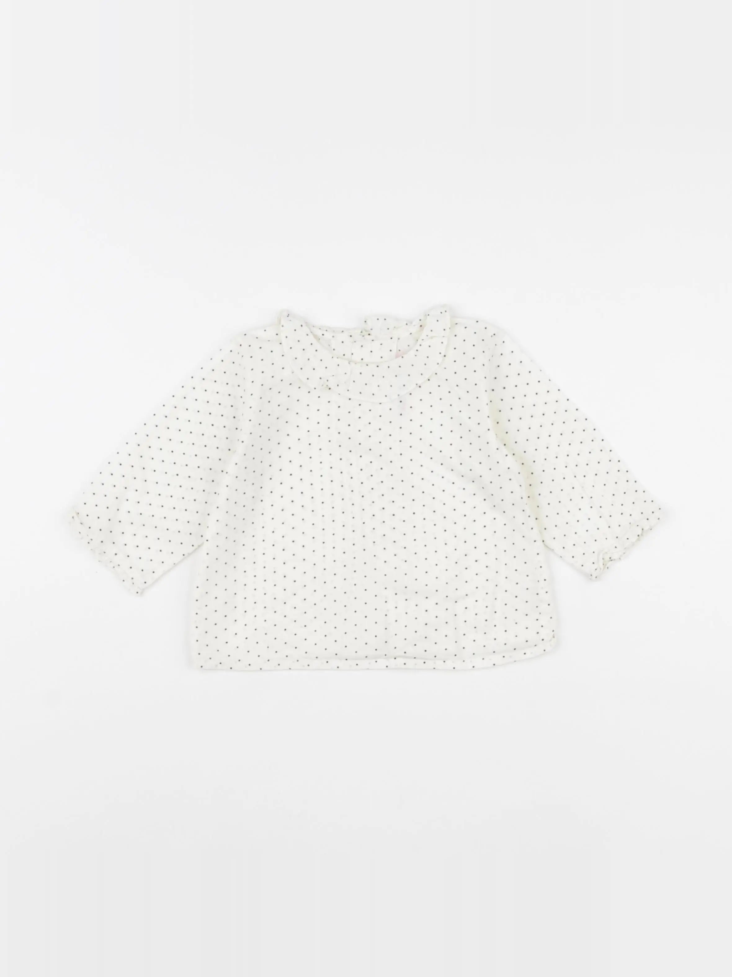 Bonpoint - blouse blanc - 6 mois