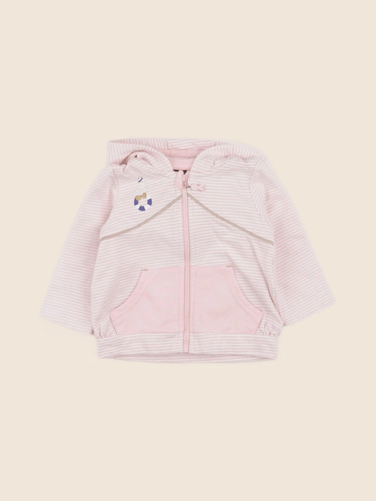 Sergent Major - sweat rose - 6 mois