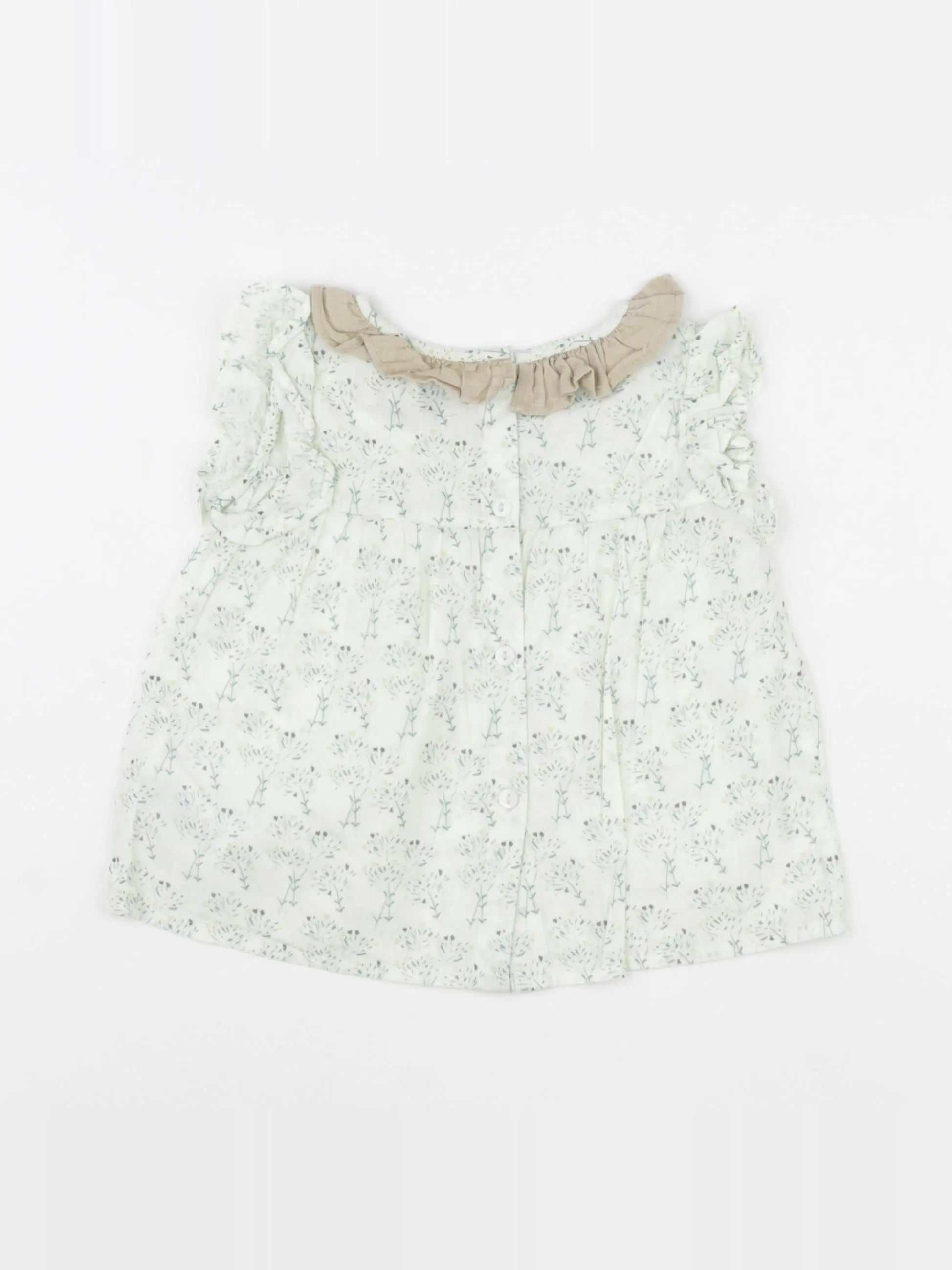 Bonnet à Pompon - robe multicolore - 18 mois