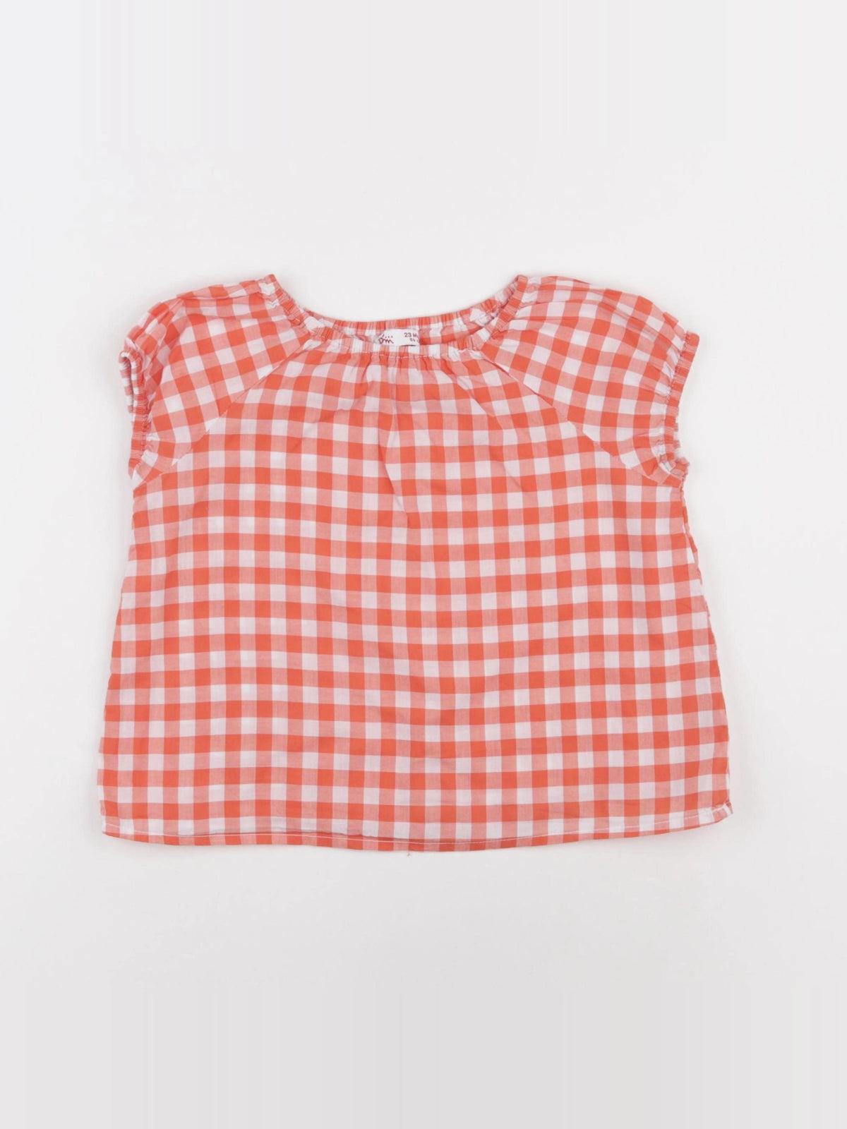 DPAM - blouse orange - 24 mois