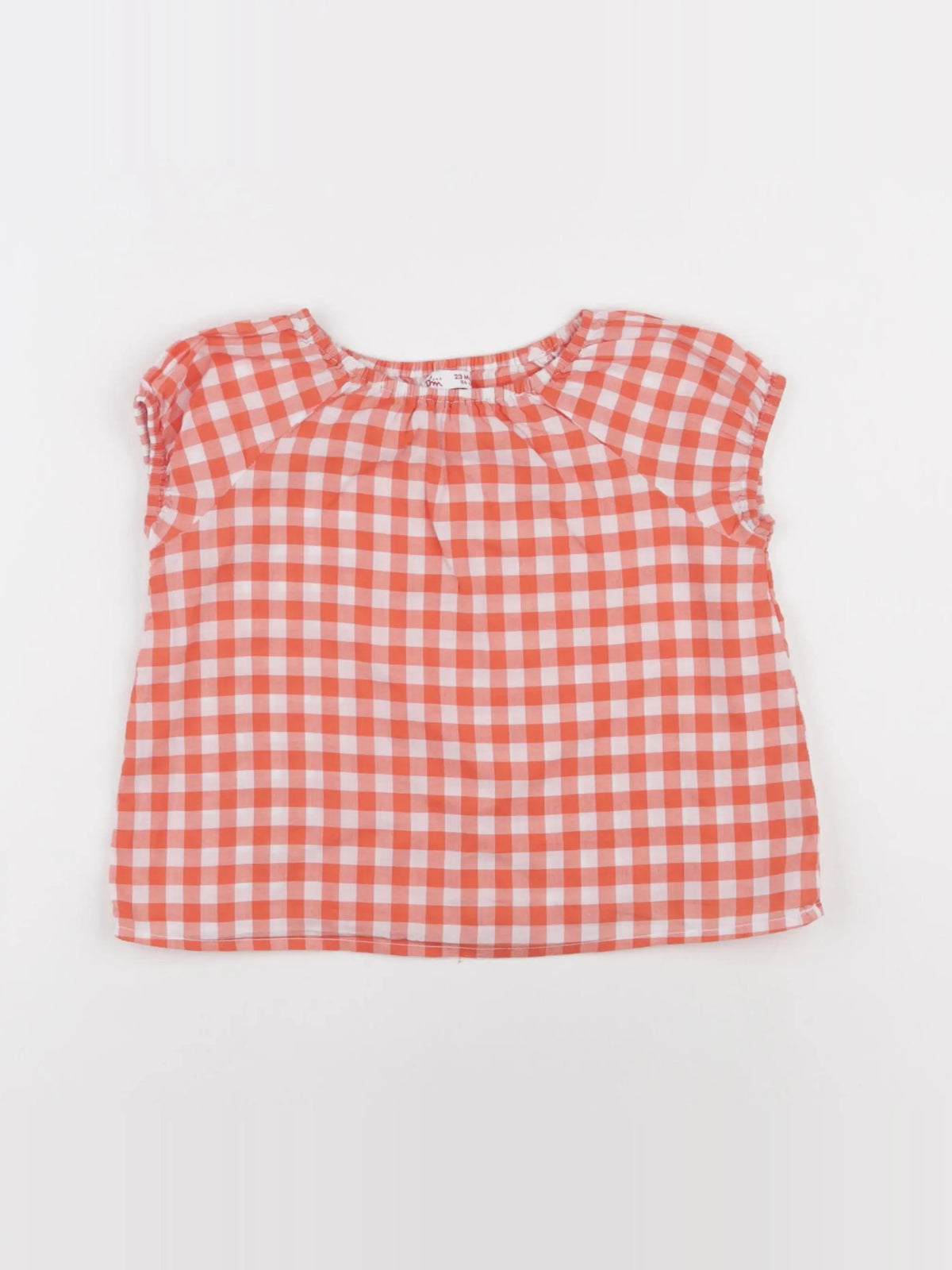 DPAM - blouse orange - 24 mois