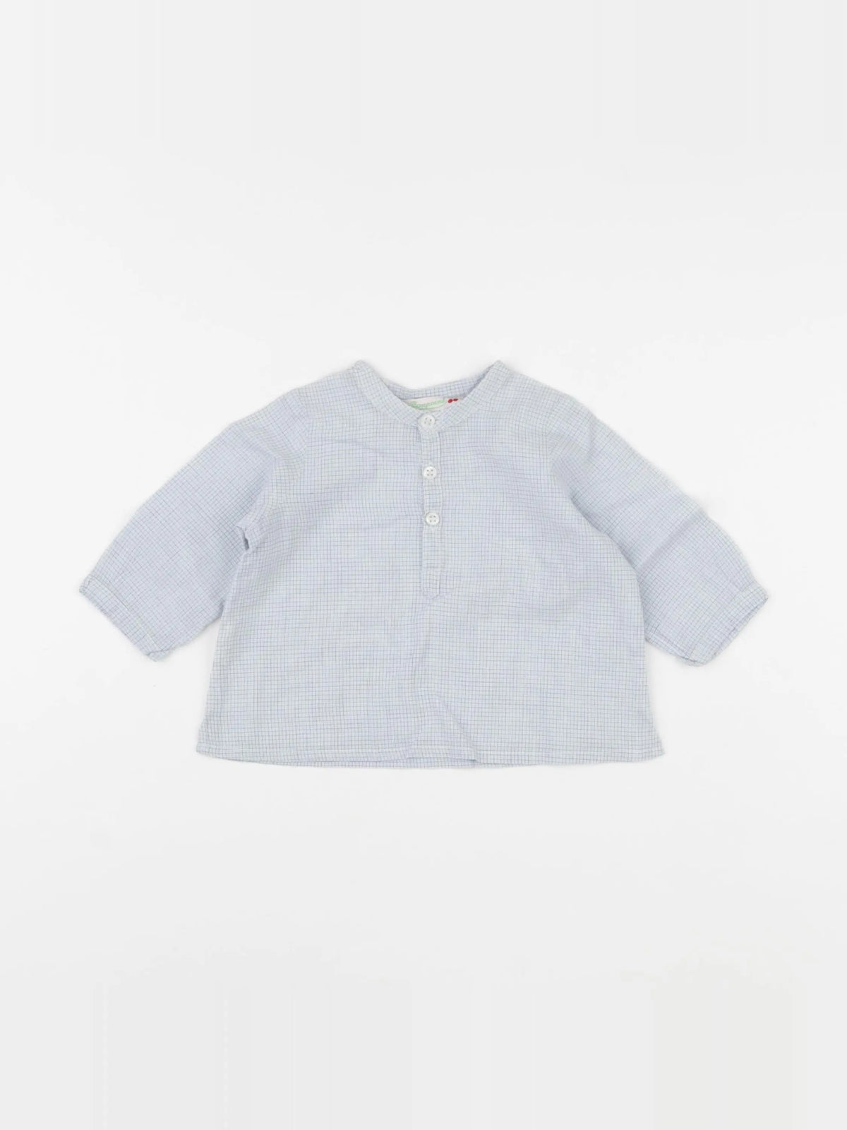 Bonpoint - blouse bleu - 3 mois