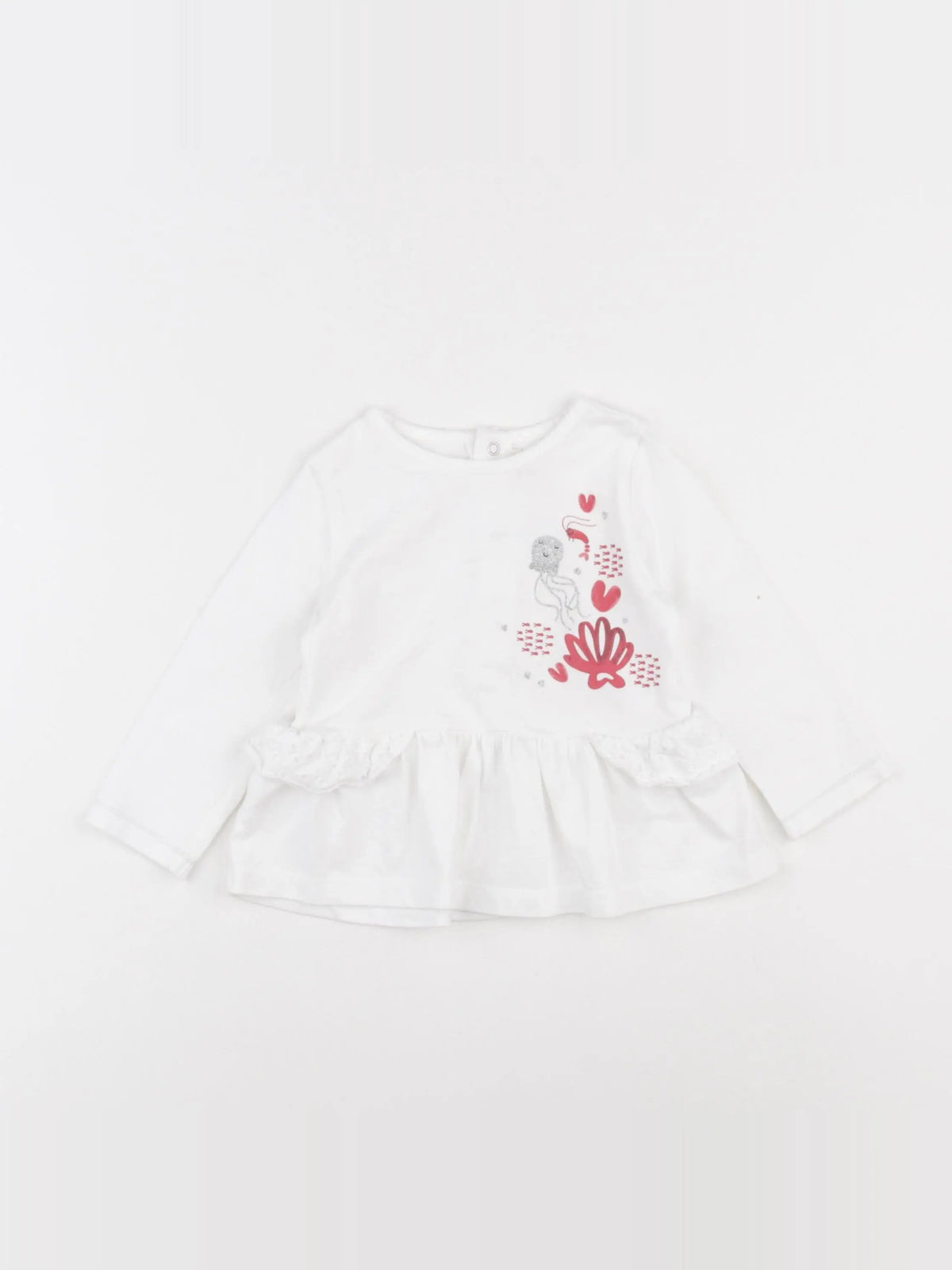 Catimini - tee-shirt multicolore - 12 mois