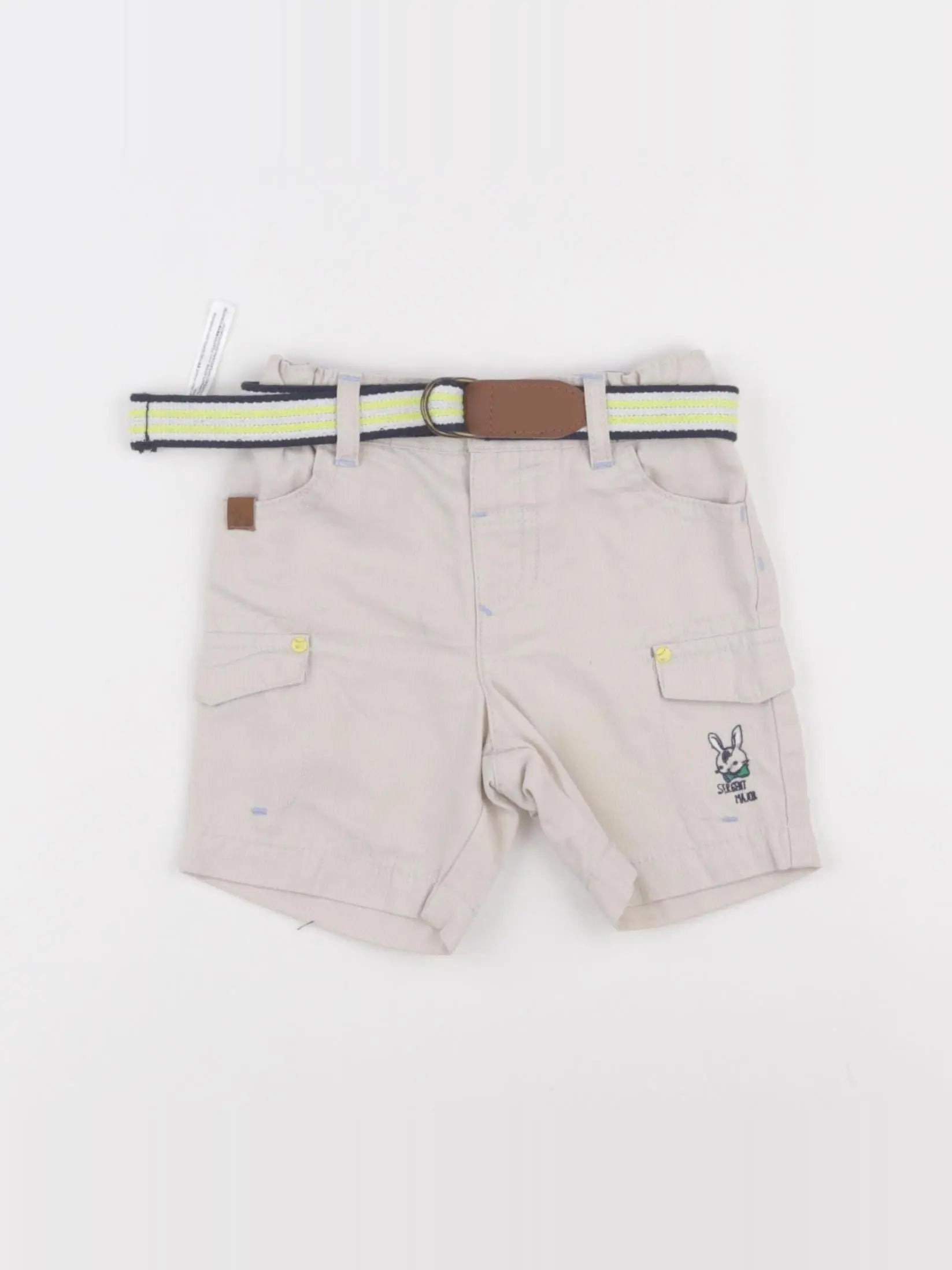 Sergent Major - short beige - 6 mois