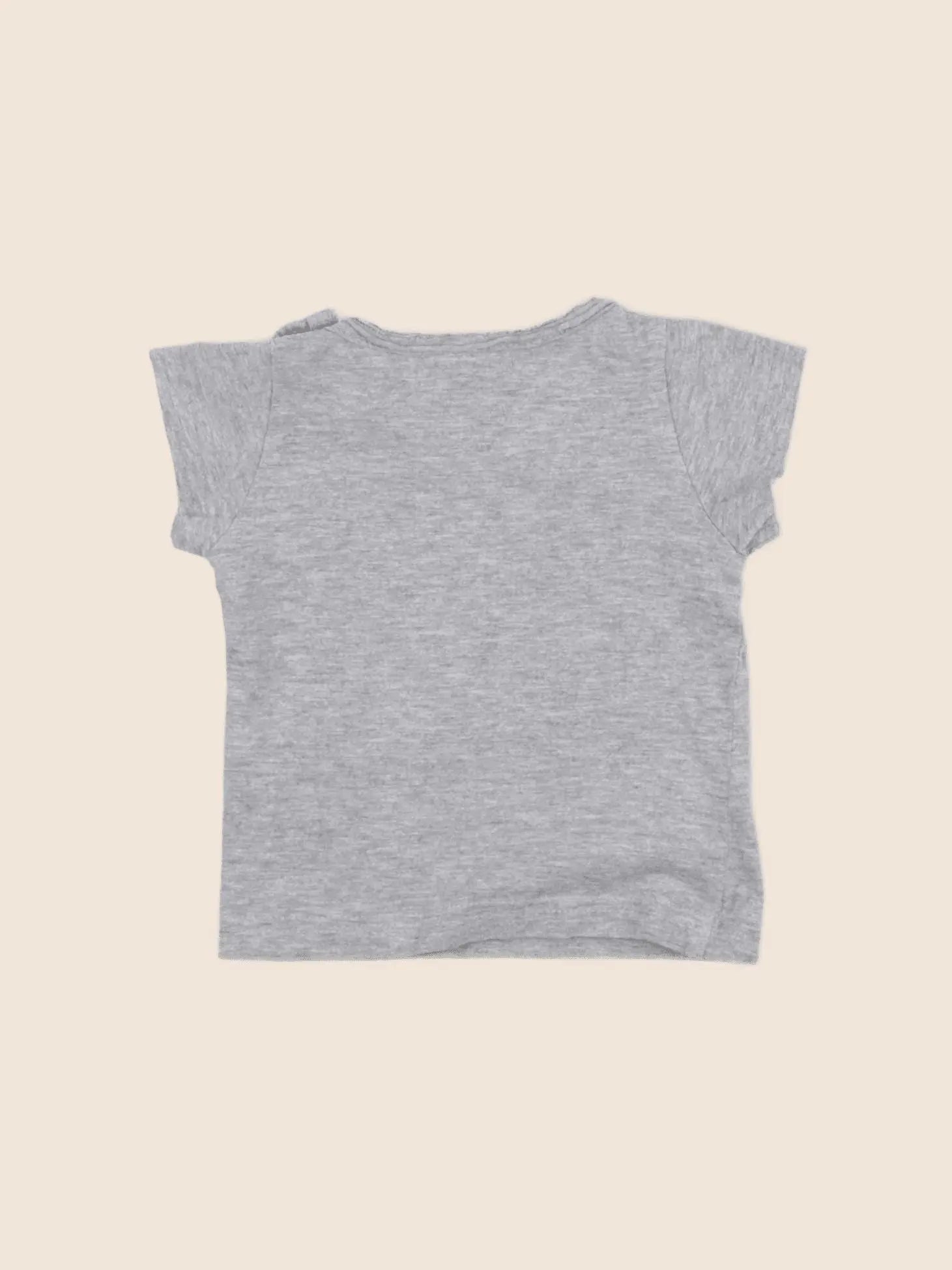 Bleu Comme Gris - tee-shirt gris - 6 mois