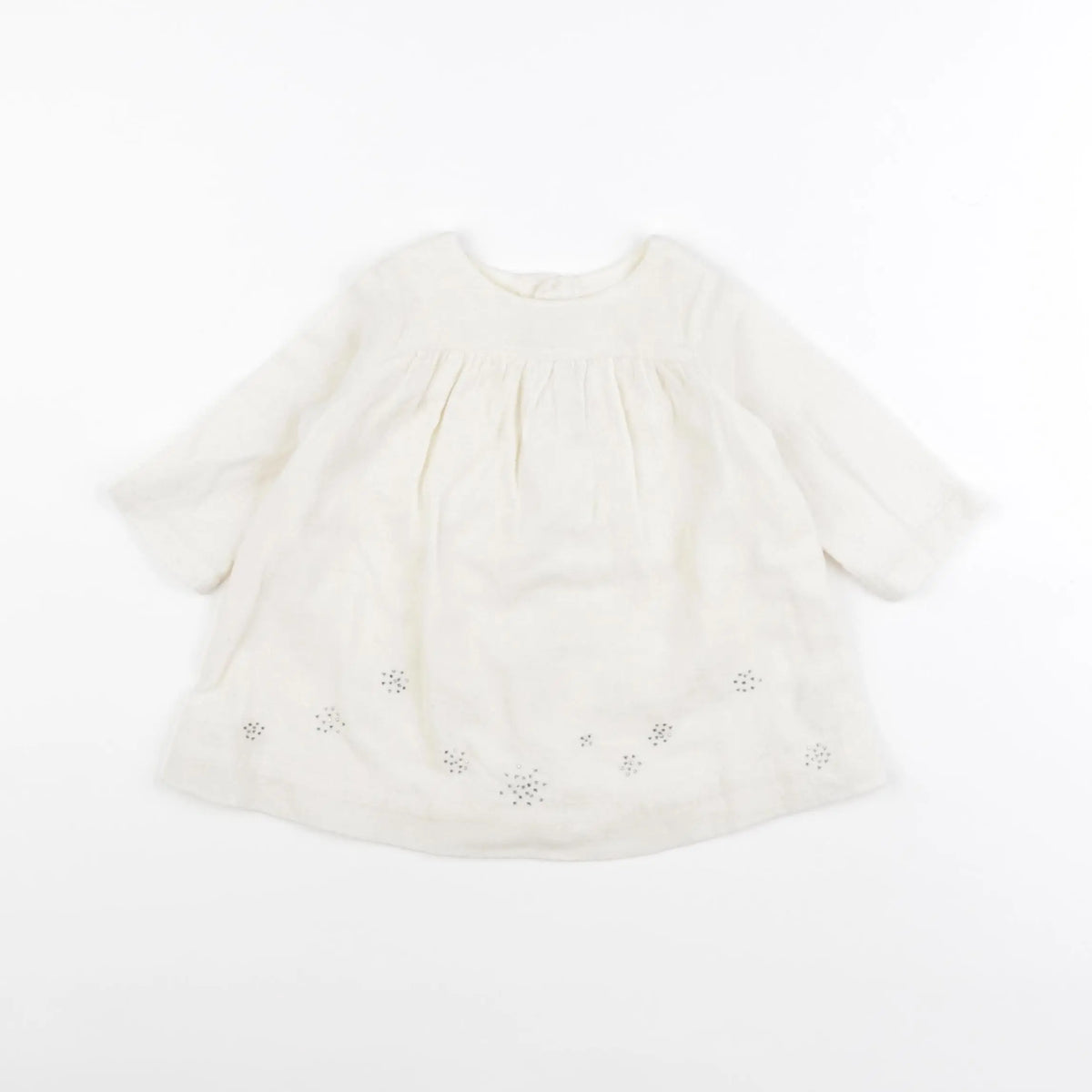 Bonpoint - robe beige - 6 mois