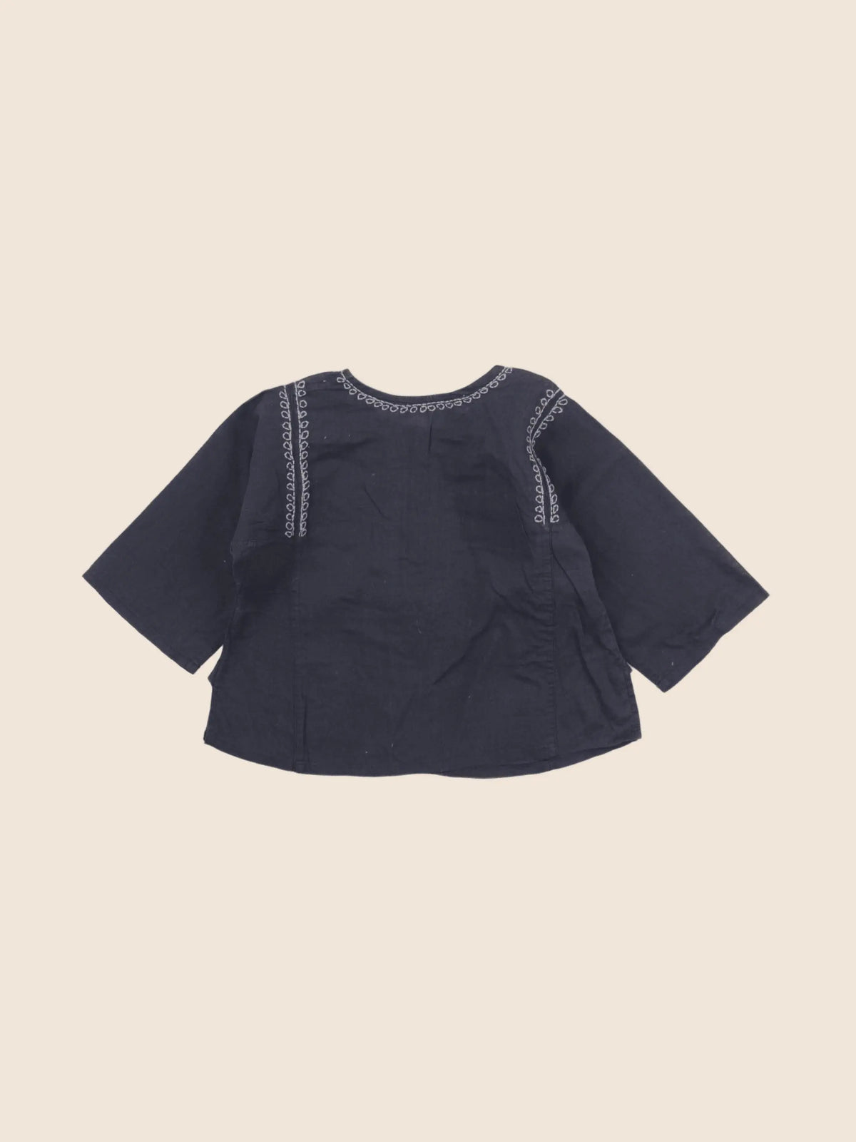 Bonpoint - blouse gris - 6 mois