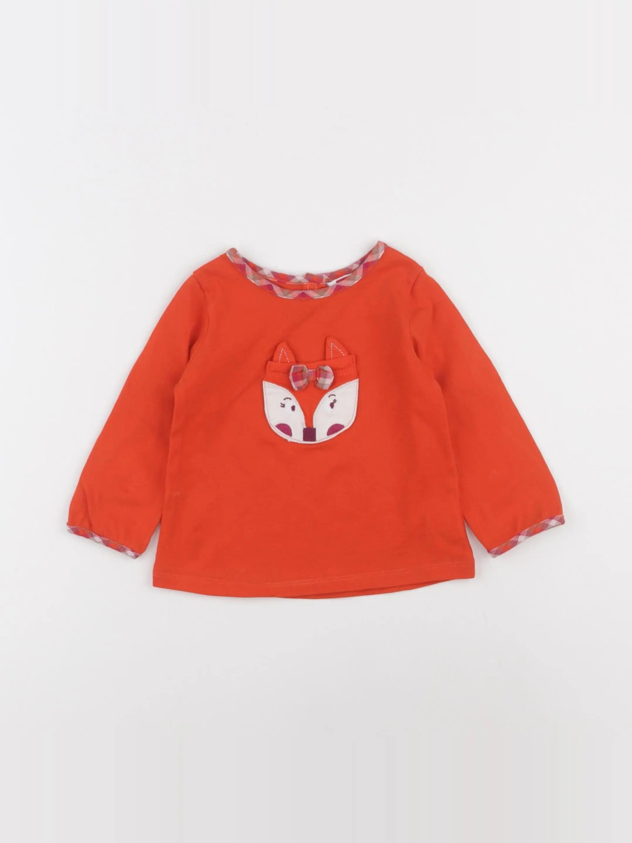 DPAM - tee-shirt orange - 12 mois