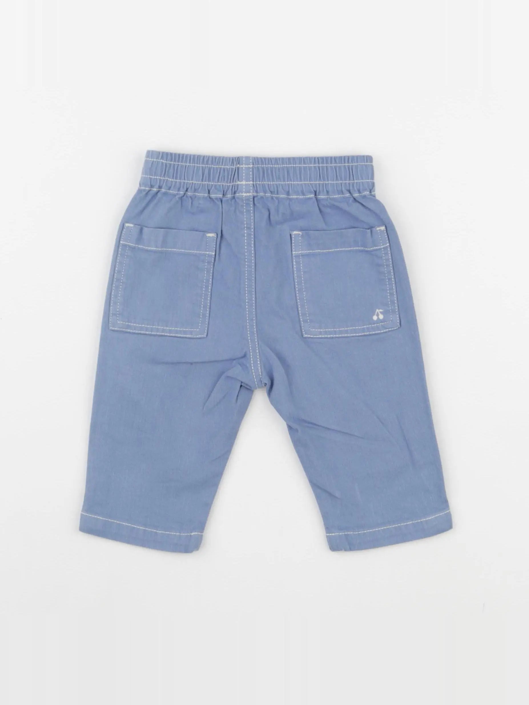 Bonpoint - pantalon bleu - 6 mois