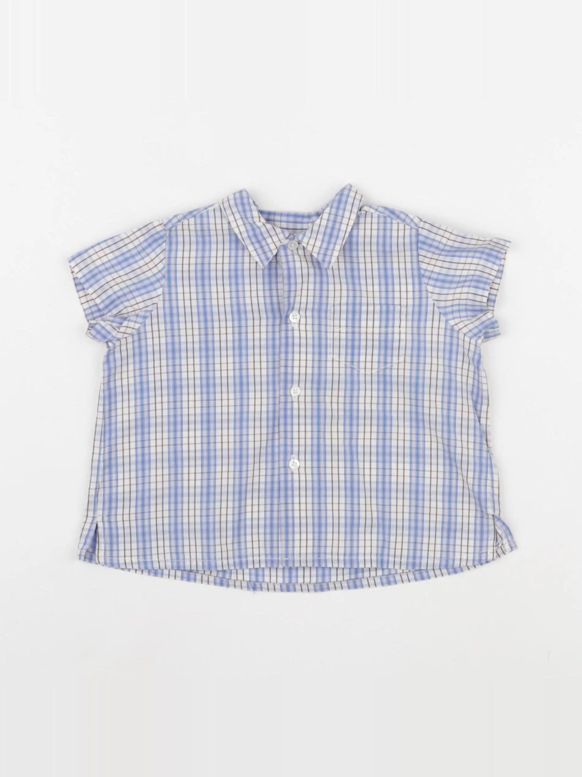 Bonpoint - chemise multicolore - 12 mois