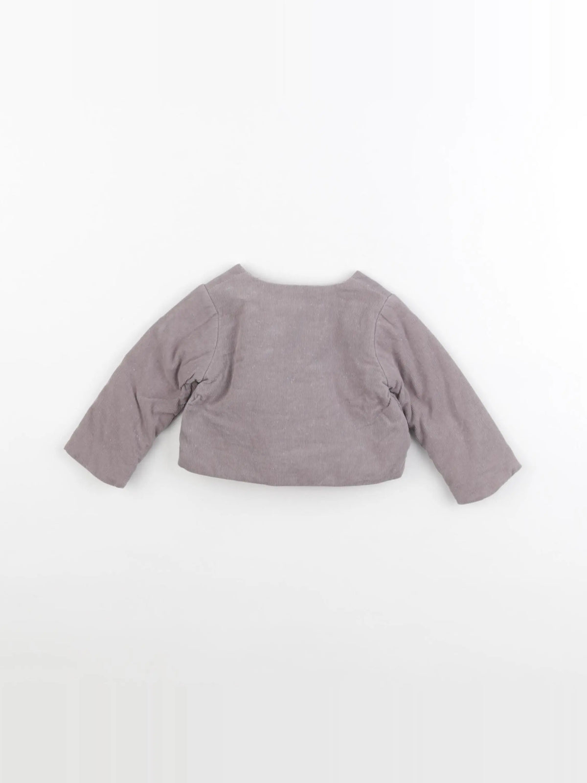 Tartine & Chocolat - veste doublé gris - 3 mois