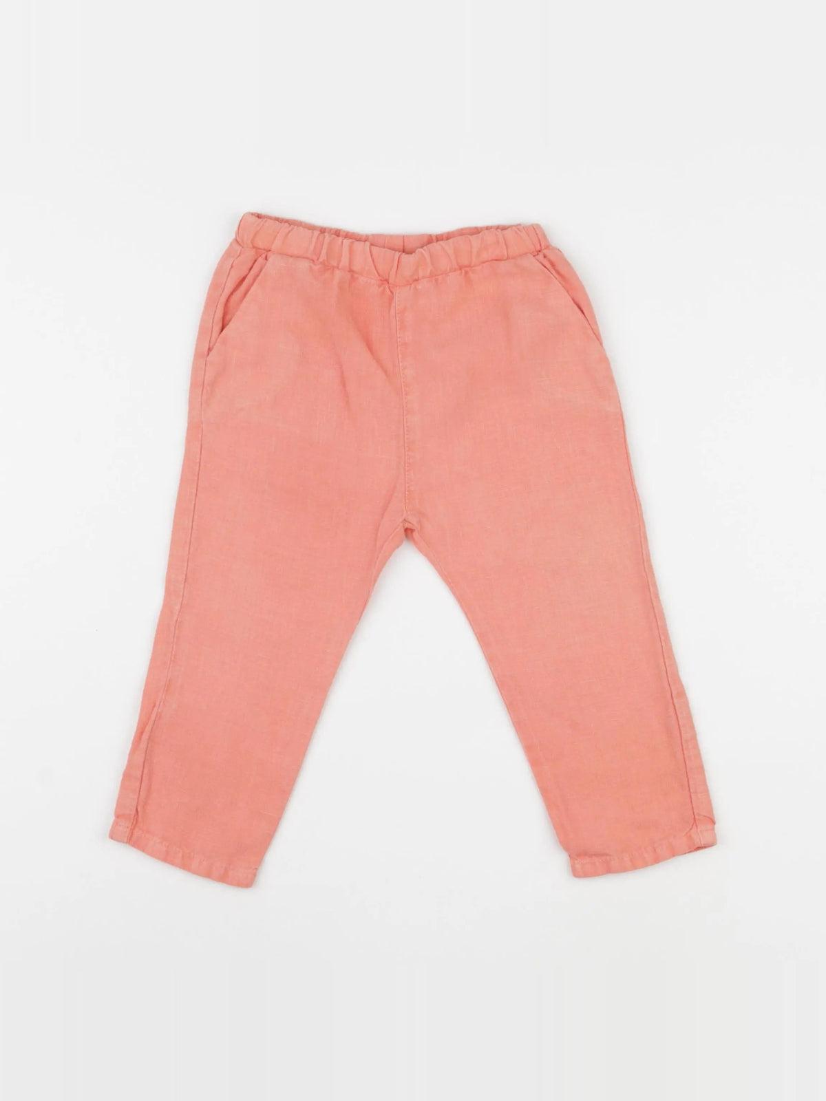 Les Enfantines - pantalon orange - 18 mois