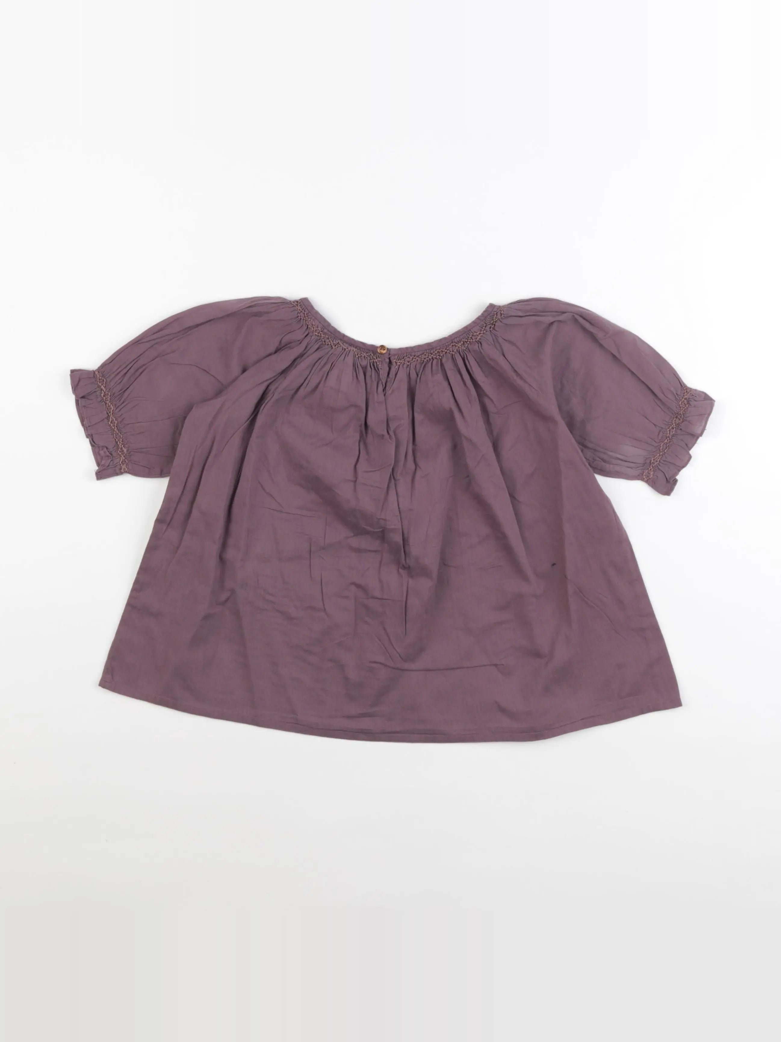 Bonpoint - blouse violet - 4 ans