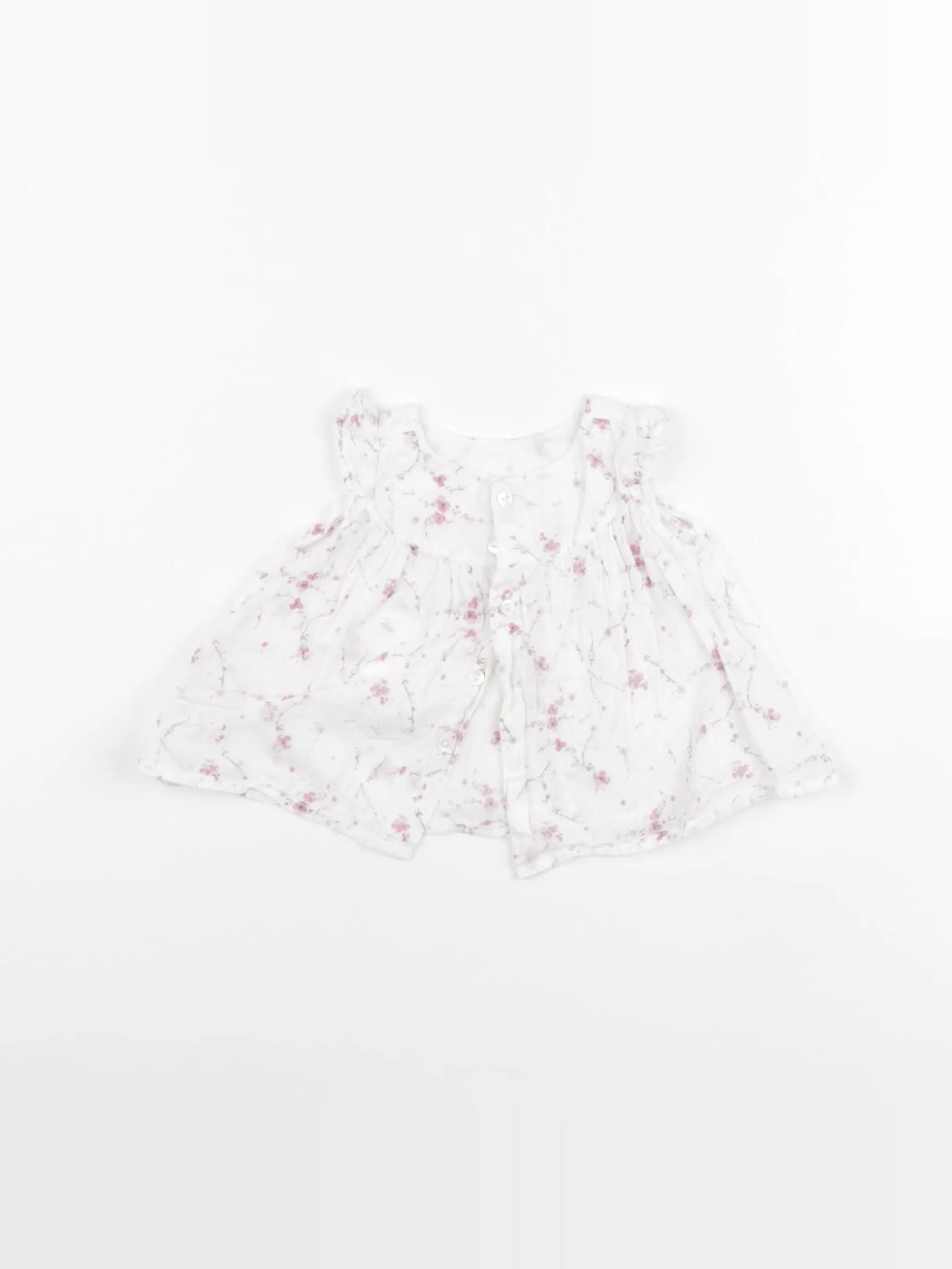 Bonpoint - blouse rose - 6 mois