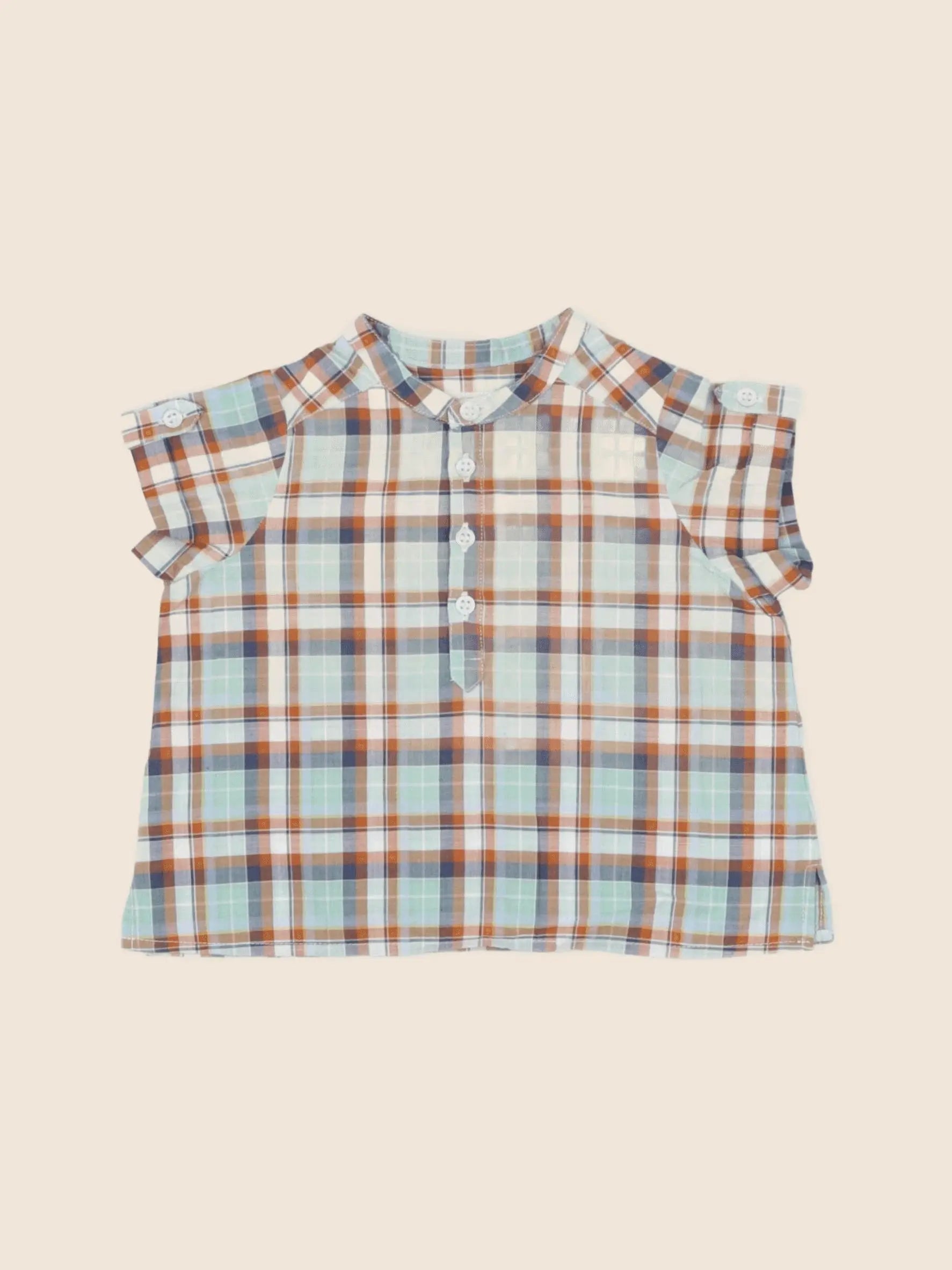 Bonpoint - chemise multicolore - 6 mois