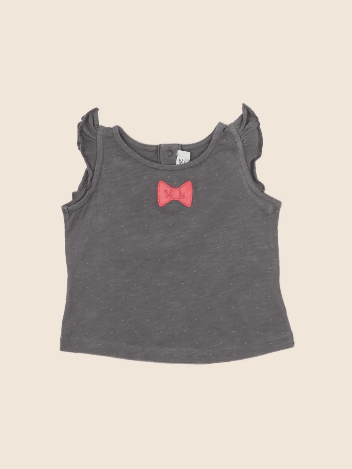 Blune - tee-shirt gris - 6 mois