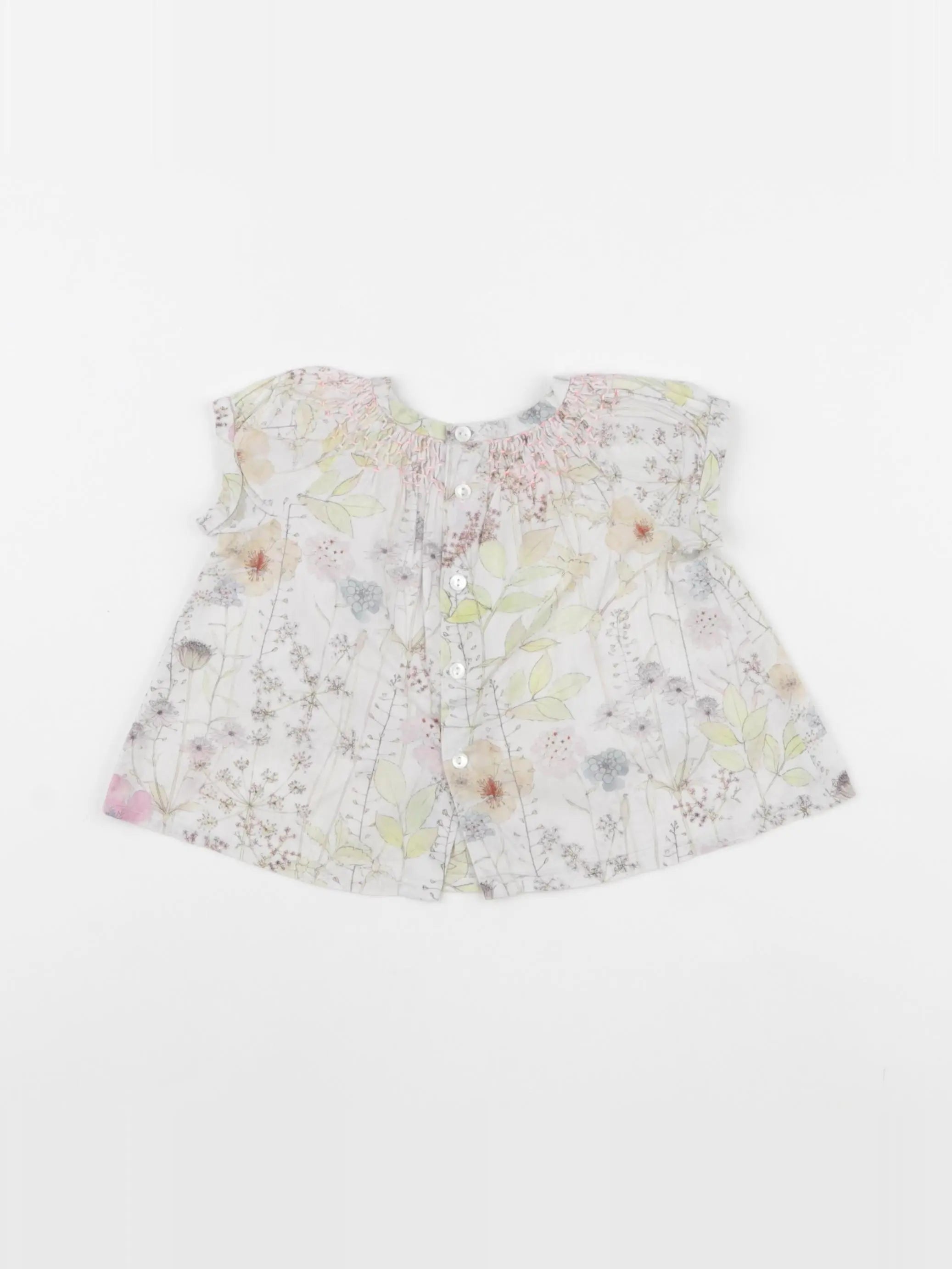 Bonpoint - blouse multicolore - 6 mois