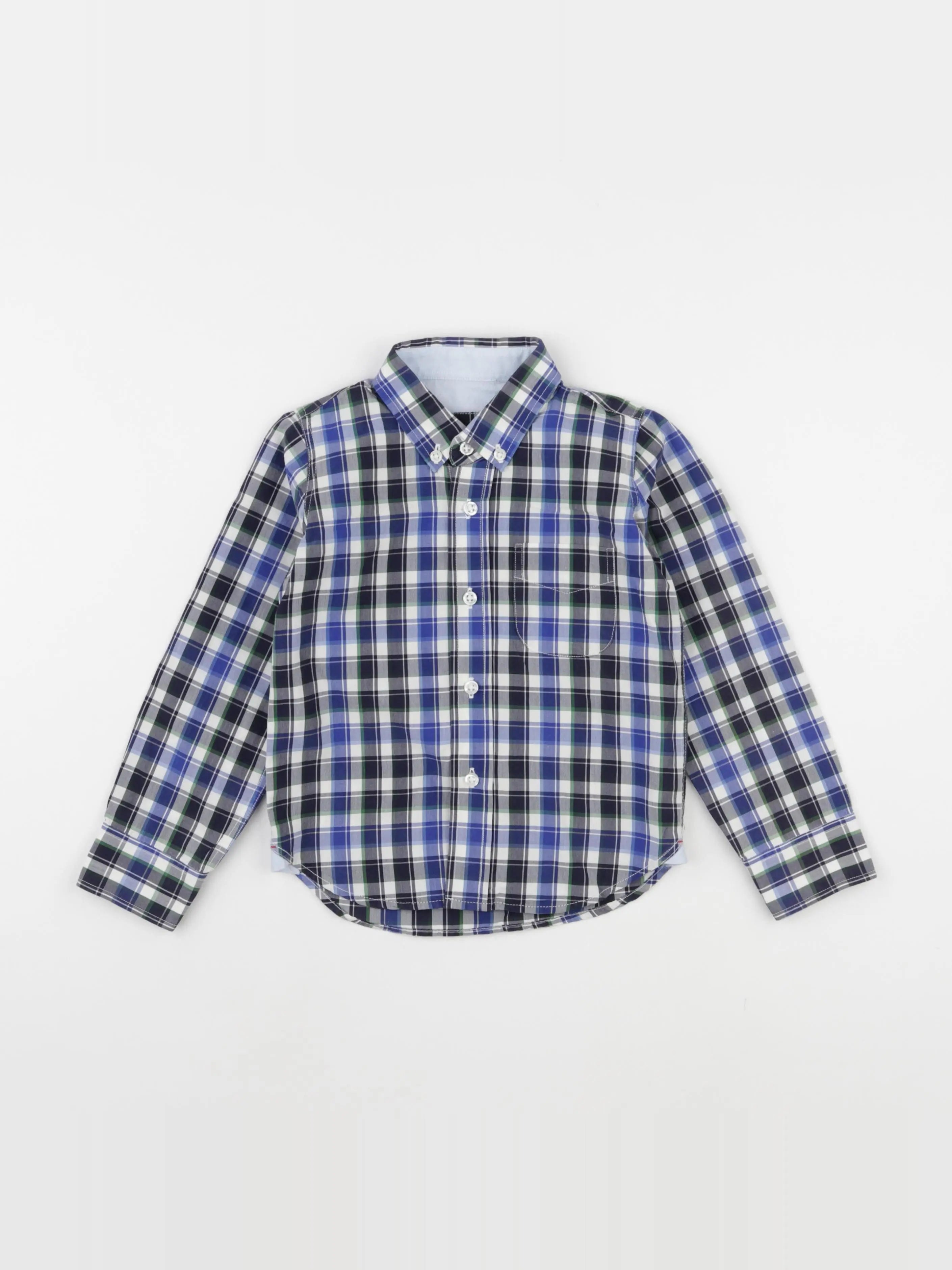 Acanthe - chemise bleu - 4 ans